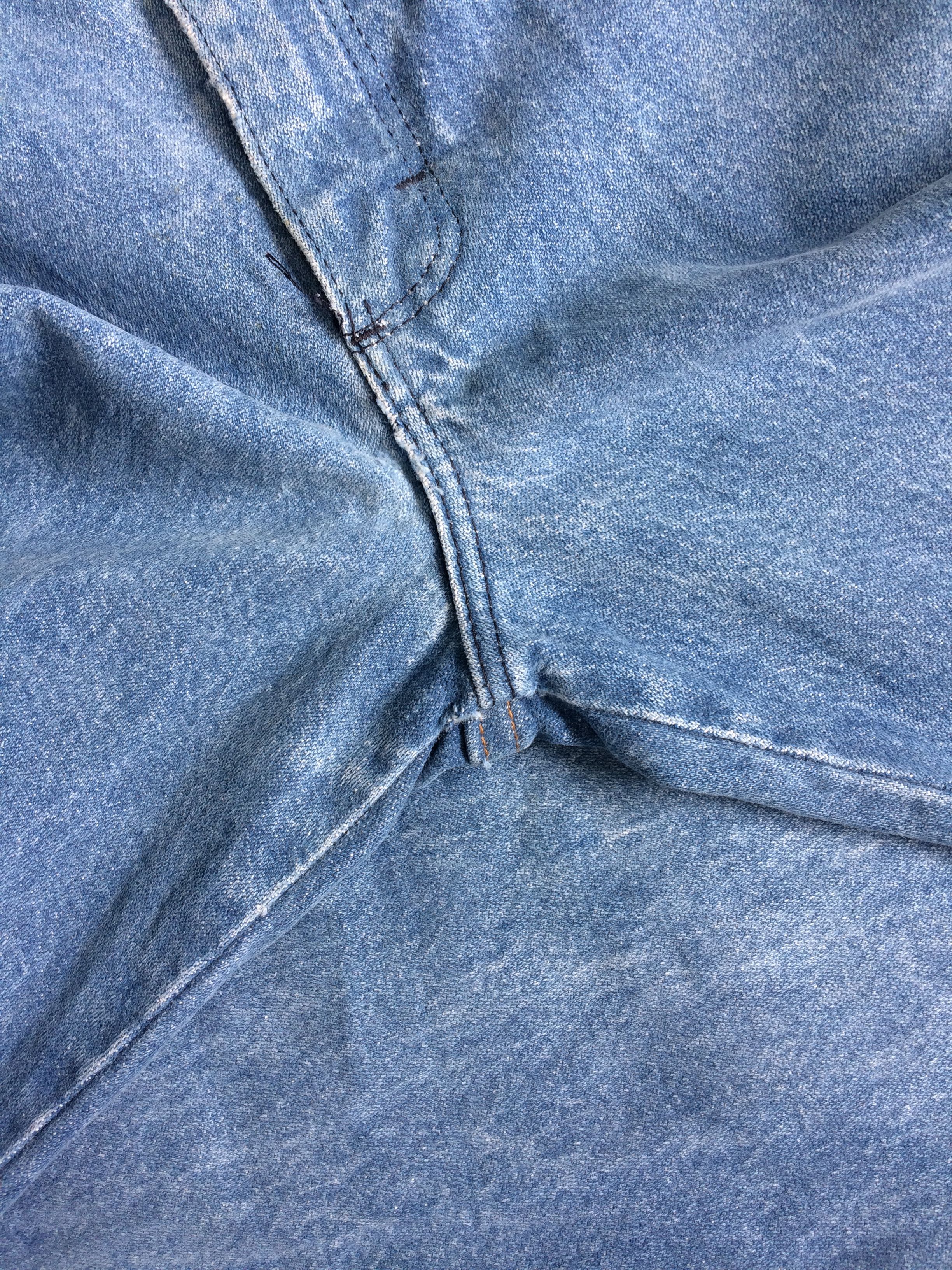 Wrangler Vintage 90's Wrangler Western Distressed Jeans #B-010 Size US 35 - 5 Thumbnail