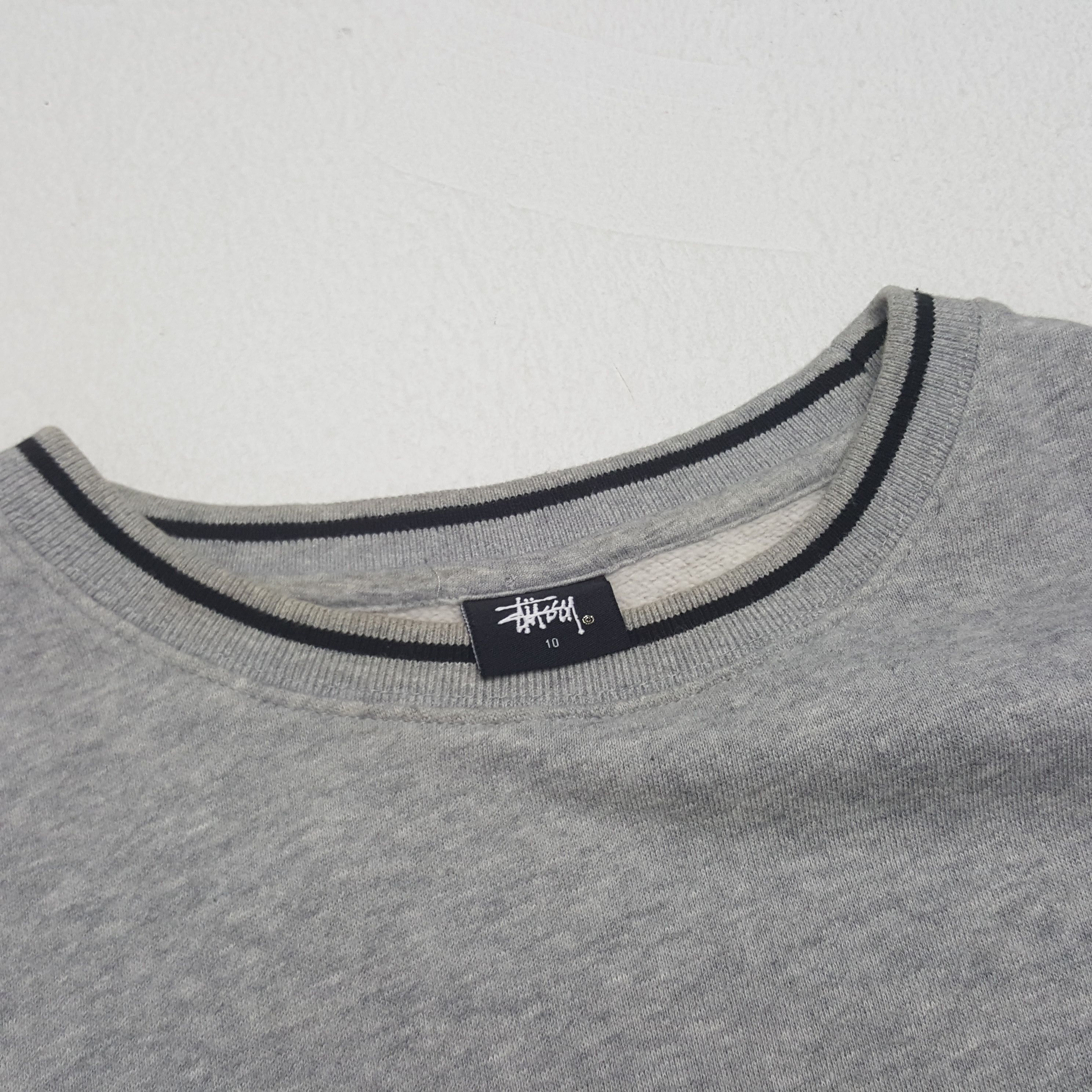 Stussy × Vintage Vintage Stussy International Old Skool Flava Sweatshirt Size US L / EU 52-54 / 3 - 6 Thumbnail