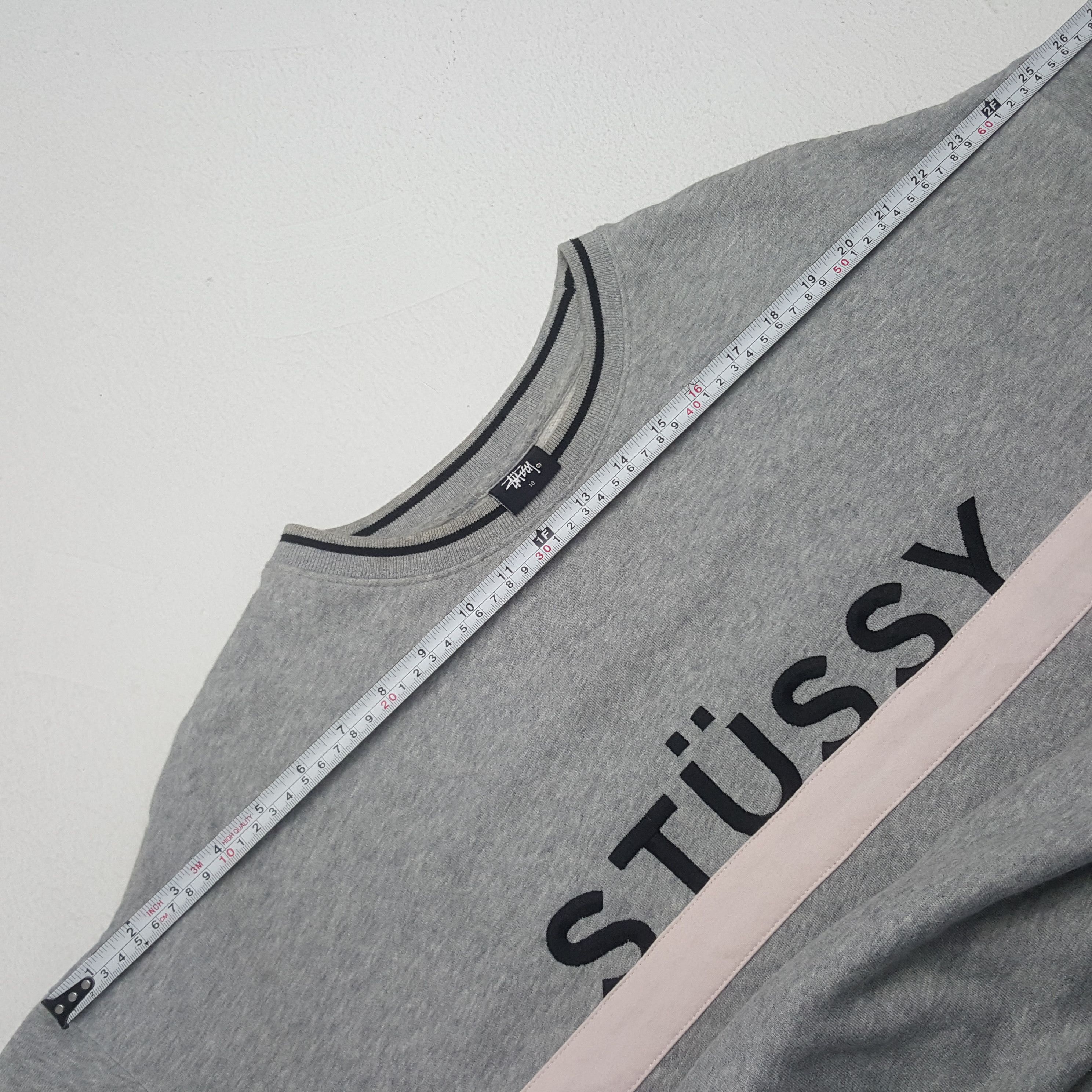 Stussy × Vintage Vintage Stussy International Old Skool Flava Sweatshirt Size US L / EU 52-54 / 3 - 10 Thumbnail