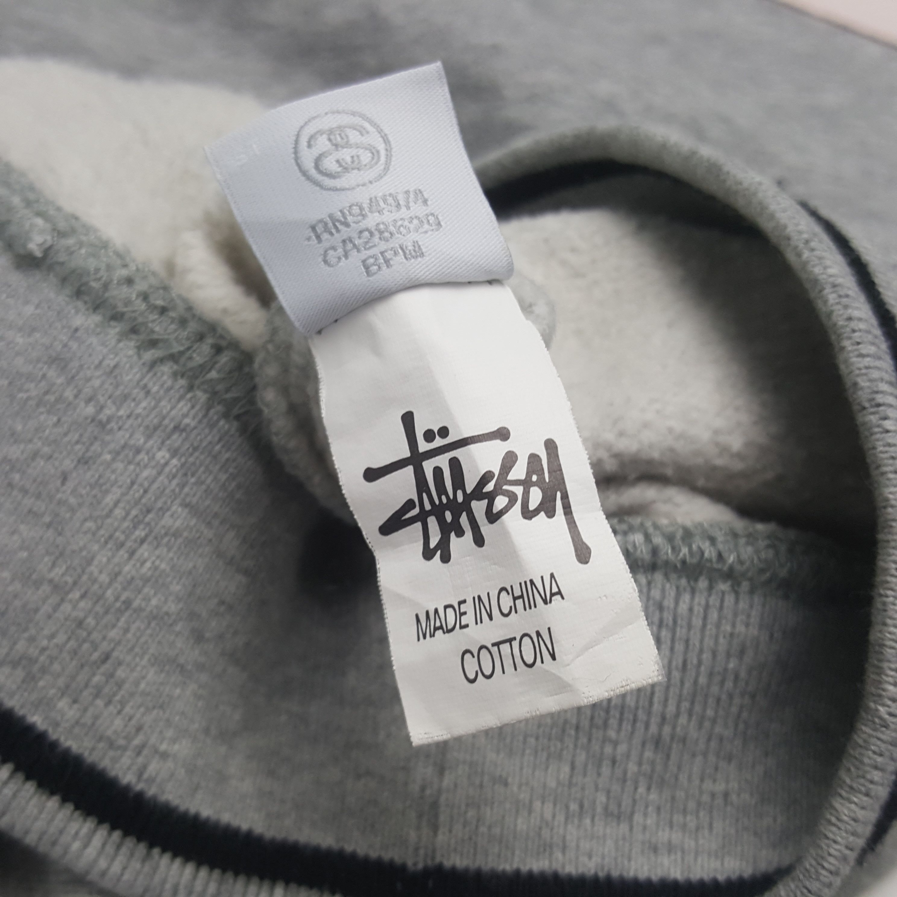 Stussy × Vintage Vintage Stussy International Old Skool Flava Sweatshirt Size US L / EU 52-54 / 3 - 8 Thumbnail