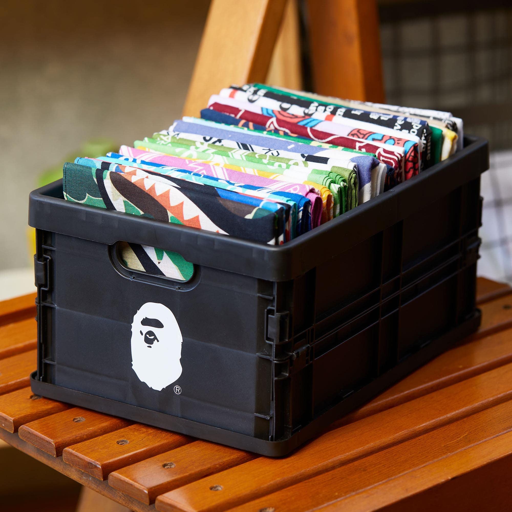 BAPE CRATE SET A BATHING APE STORAGE CONTAINER BOX TRAY