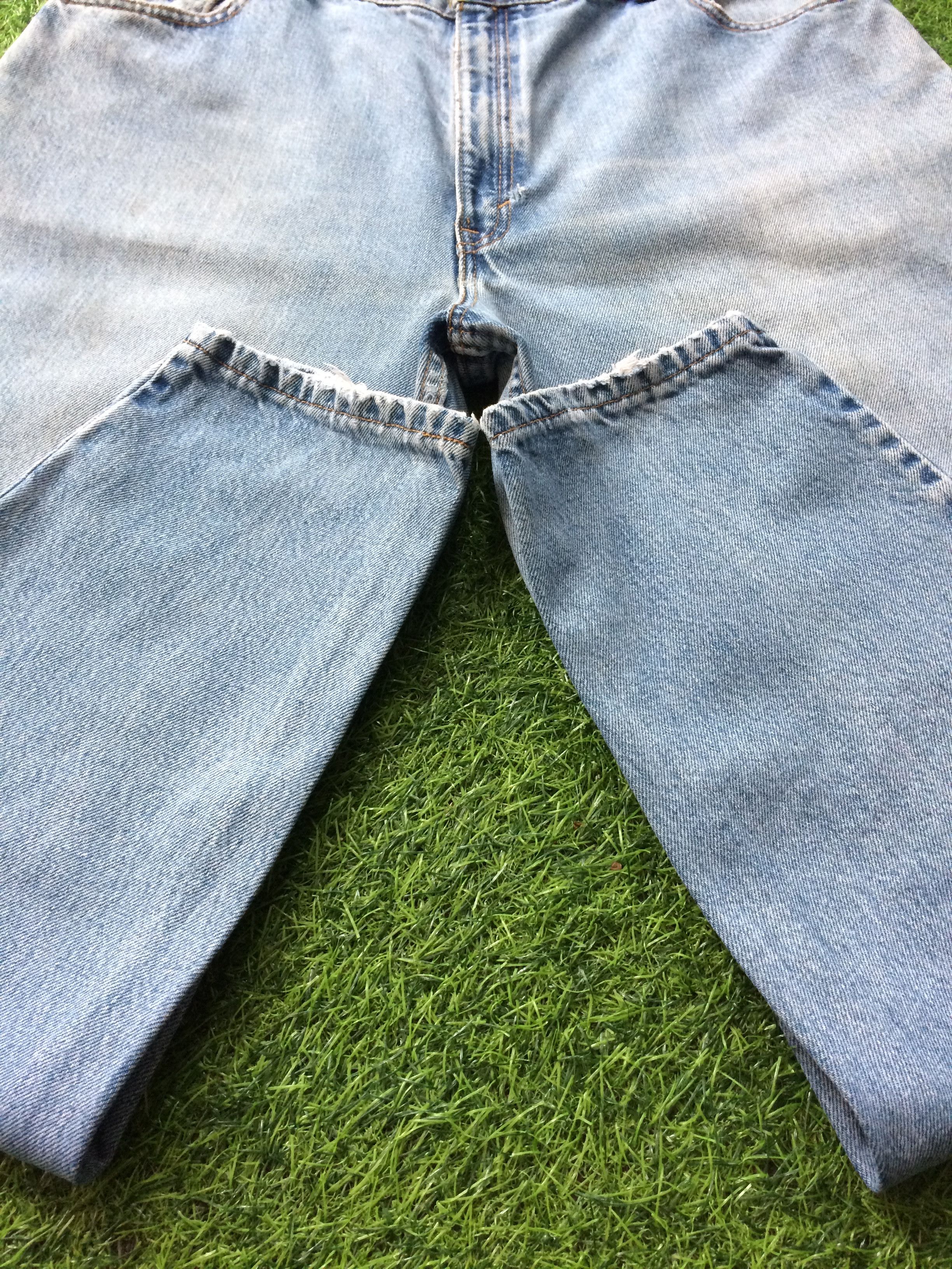 Levi's Vintage Levis 550 Light Wash Jeans #B-856 Size US 34 / EU 50 - 5 Thumbnail