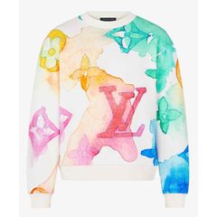Louis Vuitton Multicolor Monogram Mohair Cardigan