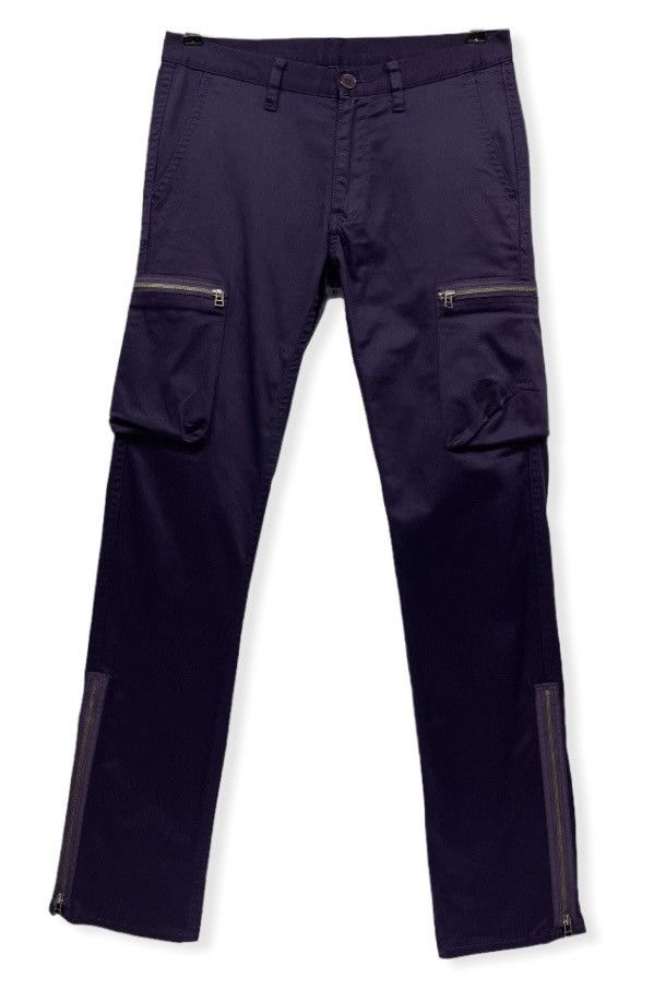 Ships Jet Blue 🔥SHIPS Perfect Slim Fit Cargo Undercover Style! Size US 29 - 3 Thumbnail