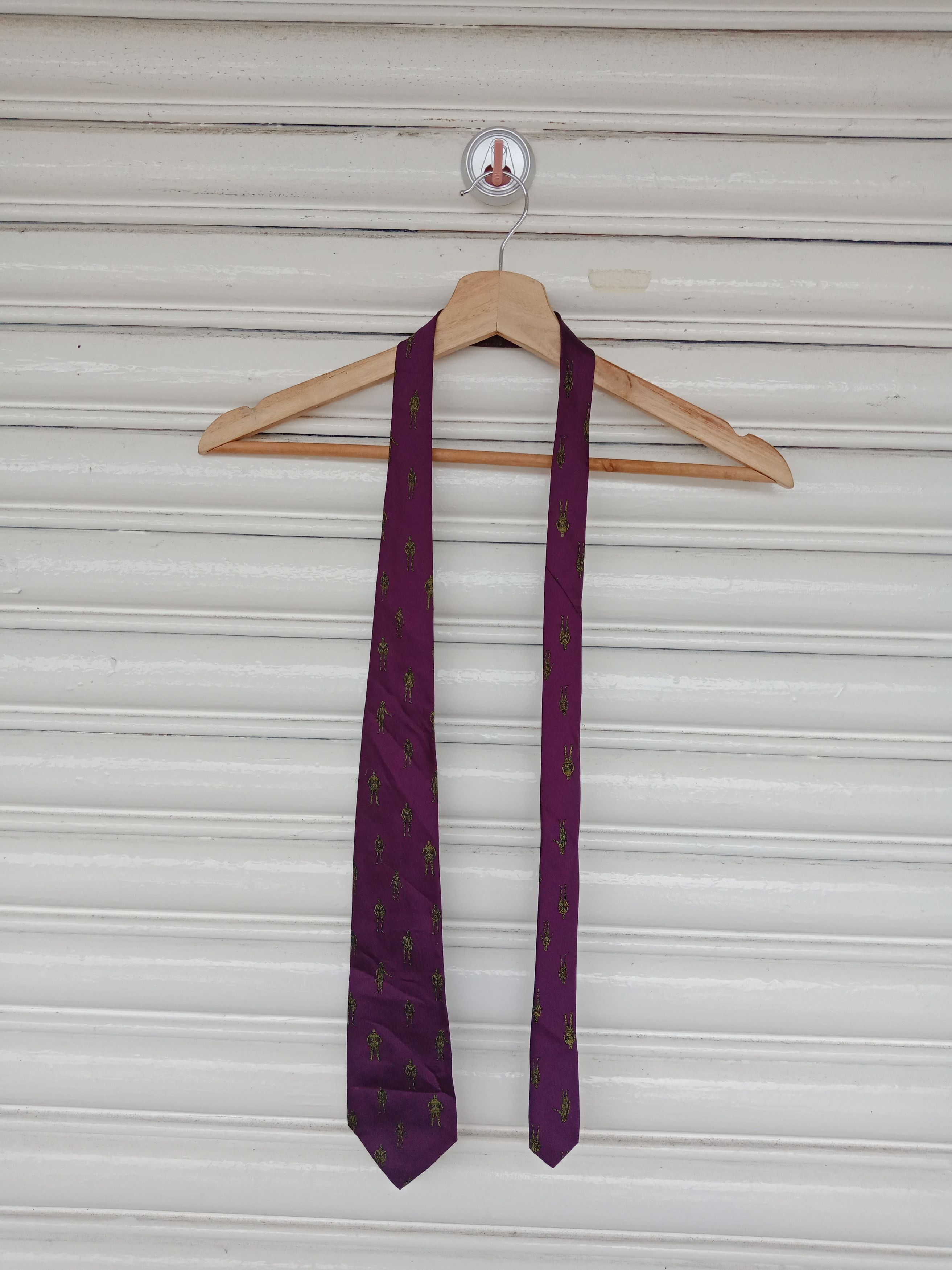 小物 90s Jean Paul Gaultier archive necktie Jean Paul Gaultier 80s Printed Tie - Ākaibu Store