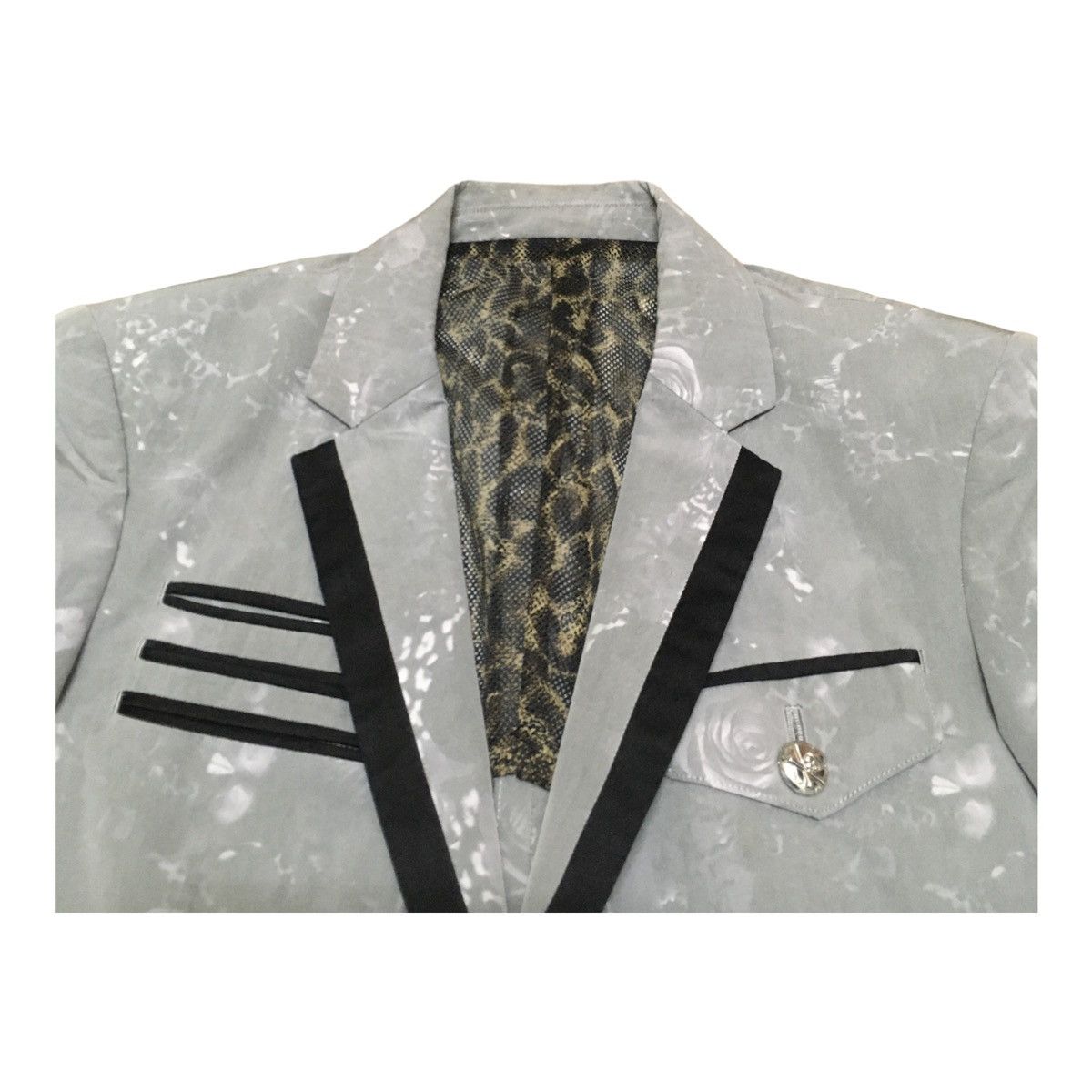 Roen Rare Design Brand REON blazer 2000s Size 38S - 5 Thumbnail