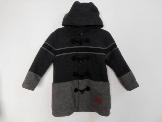 Moschino Moschino Junior Heavy Wool Hooded Jacket Workwear Size US S / EU 44-46 / 1 - 1 Thumbnail