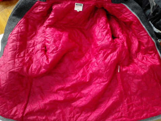 Moschino Moschino Junior Heavy Wool Hooded Jacket Workwear Size US S / EU 44-46 / 1 - 4 Thumbnail