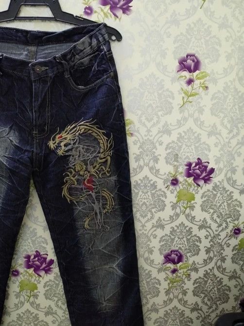 Japanese Brand Distressed denim new fashion sukakan jeans Size US 30 / EU 46 - 4 Thumbnail