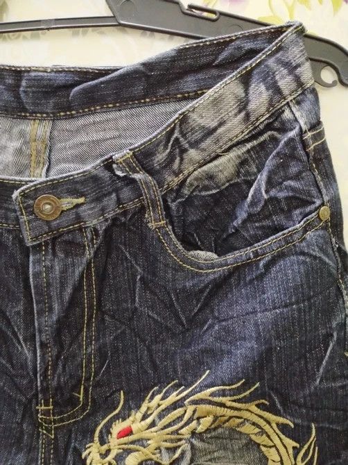 Japanese Brand Distressed denim new fashion sukakan jeans Size US 30 / EU 46 - 10 Thumbnail