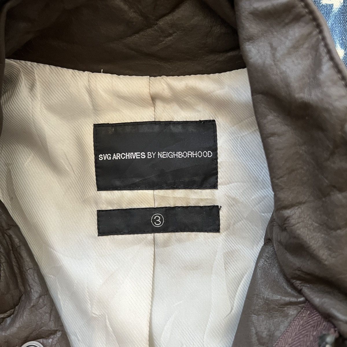 Neighborhood Neighborhood Archive FW05 Leathers M65 Jacket Size US L / EU 52-54 / 3 - 11 Thumbnail