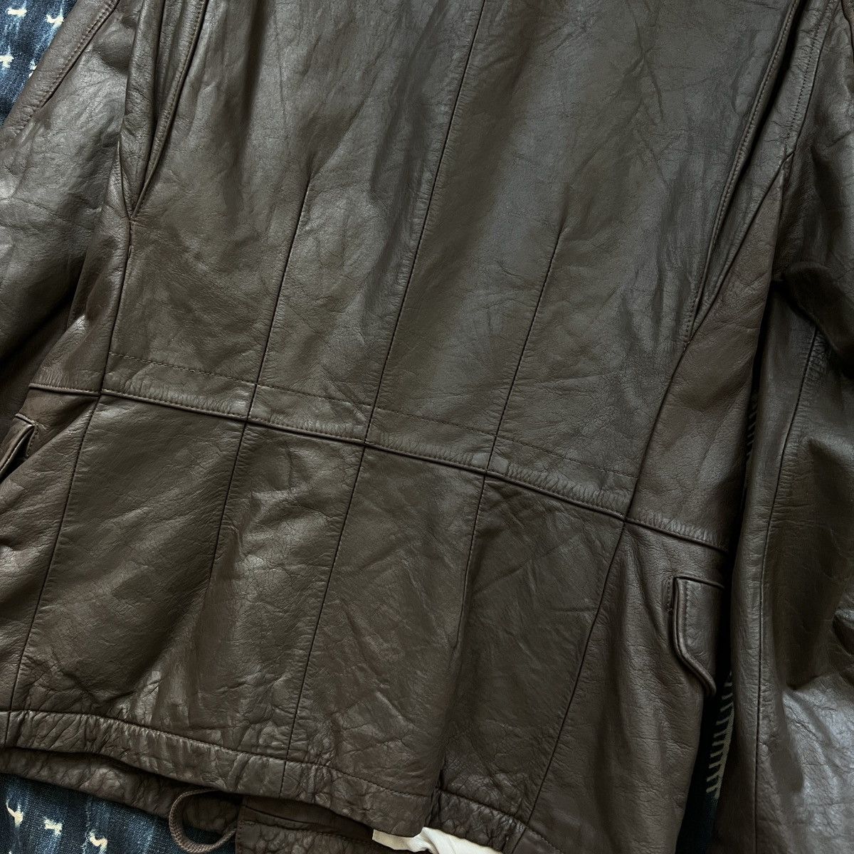 Neighborhood Neighborhood Archive FW05 Leathers M65 Jacket Size US L / EU 52-54 / 3 - 8 Thumbnail