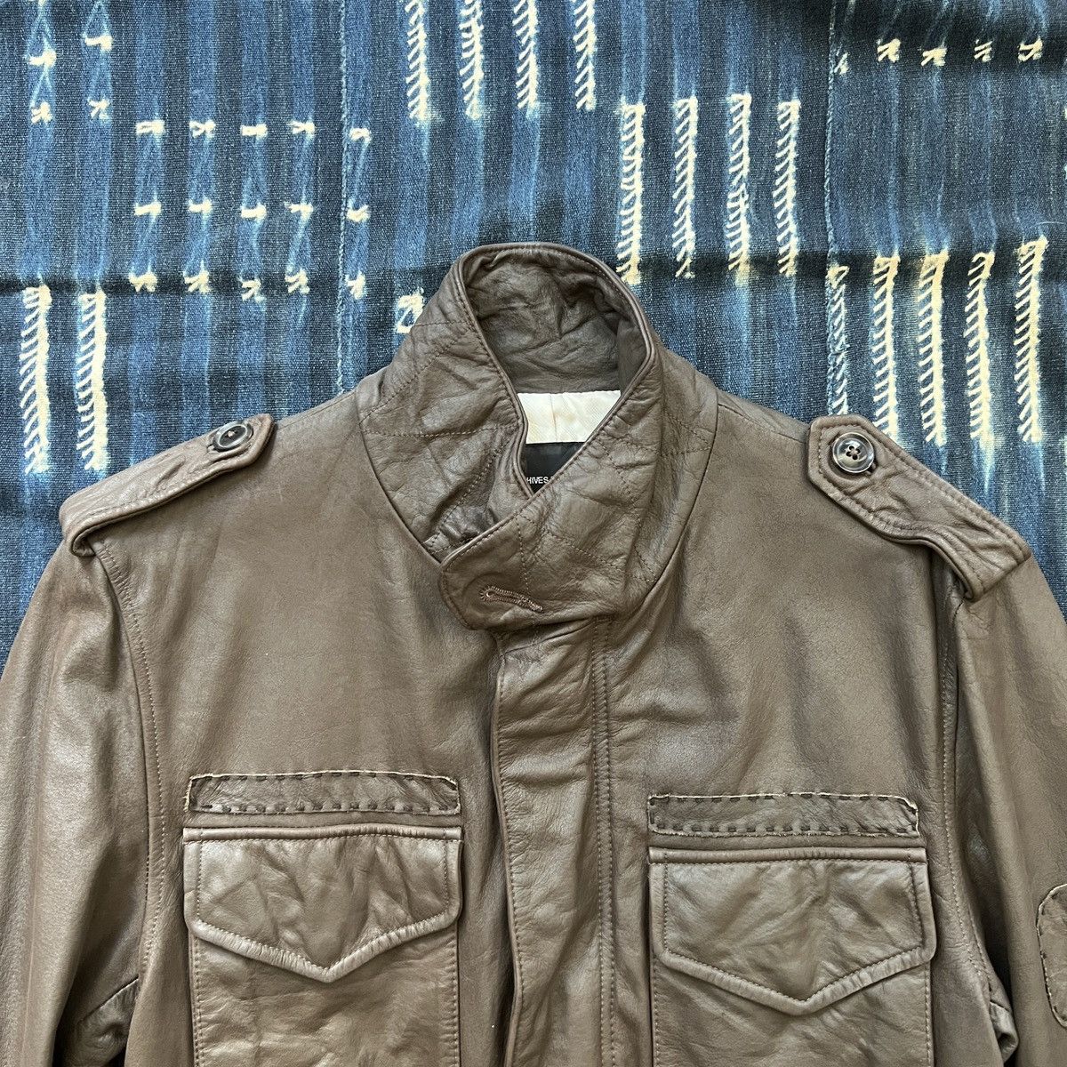 Neighborhood Neighborhood SVG M65 leathers L | Grailed