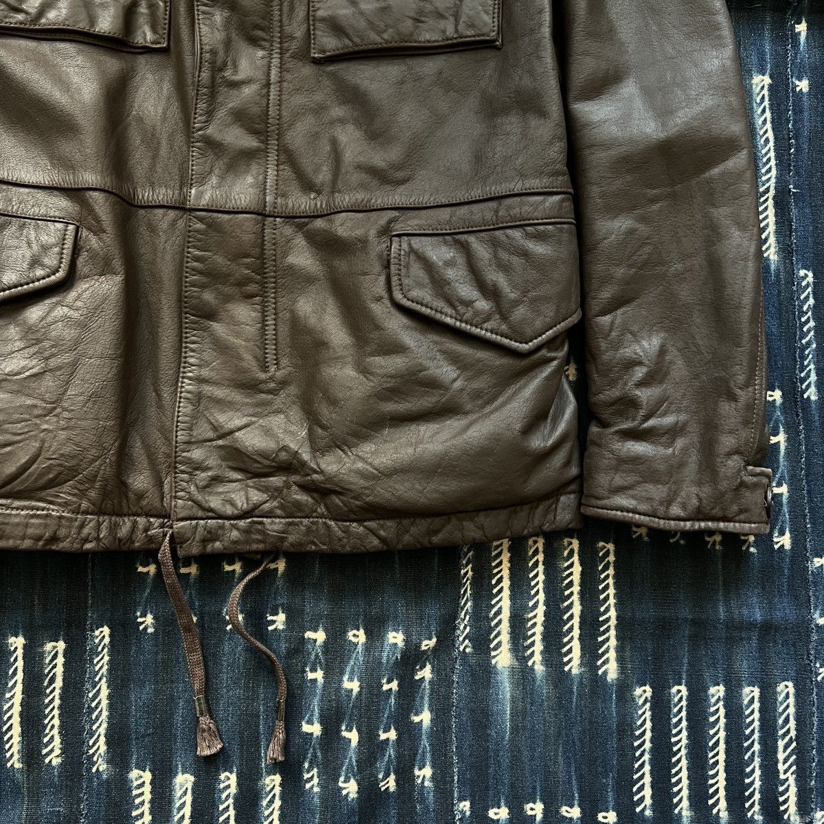 Neighborhood Neighborhood Archive FW05 Leathers M65 Jacket Size US L / EU 52-54 / 3 - 4 Thumbnail
