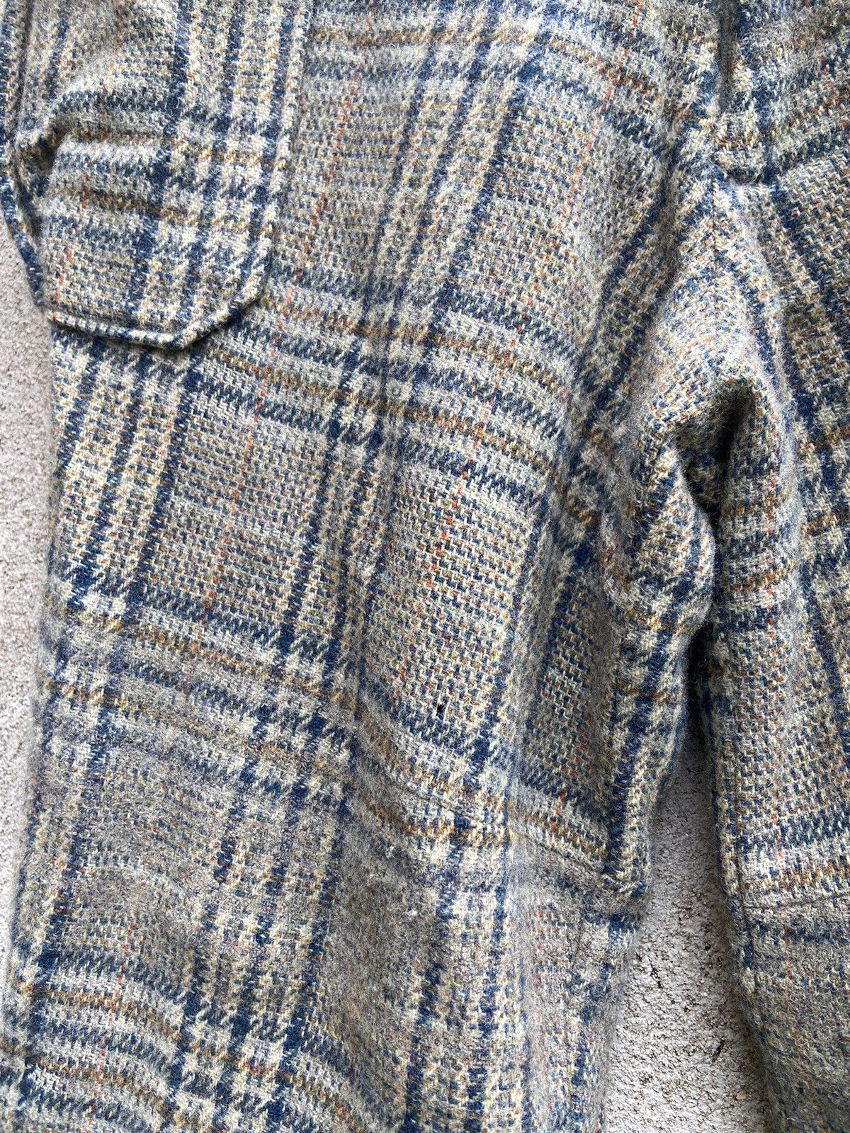 Jun Takahashi AW96 Undercover Wire Wool Plaid Distressed Pants Size US 32 / EU 48 - 4 Thumbnail