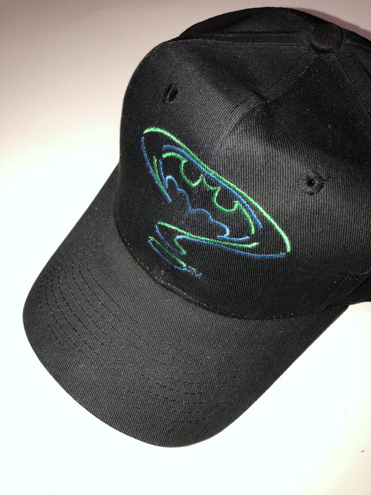 Vintage Vtg 90s DC Comics: Batman Forever Riddler Logo Snapback Cap Size ONE SIZE - 2 Thumbnail