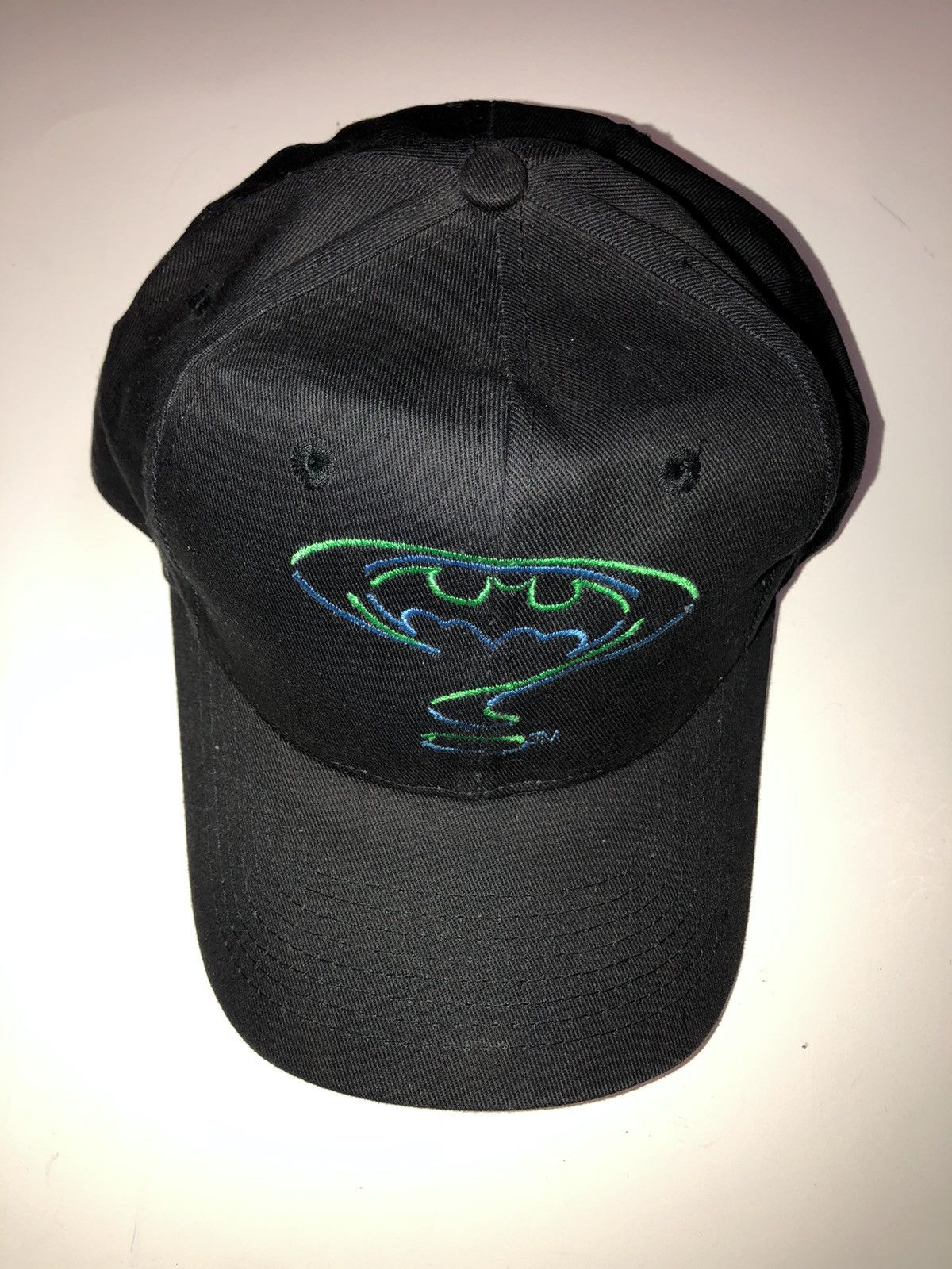 Vintage Vtg 90s DC Comics: Batman Forever Riddler Logo Snapback Cap Size ONE SIZE - 1 Thumbnail