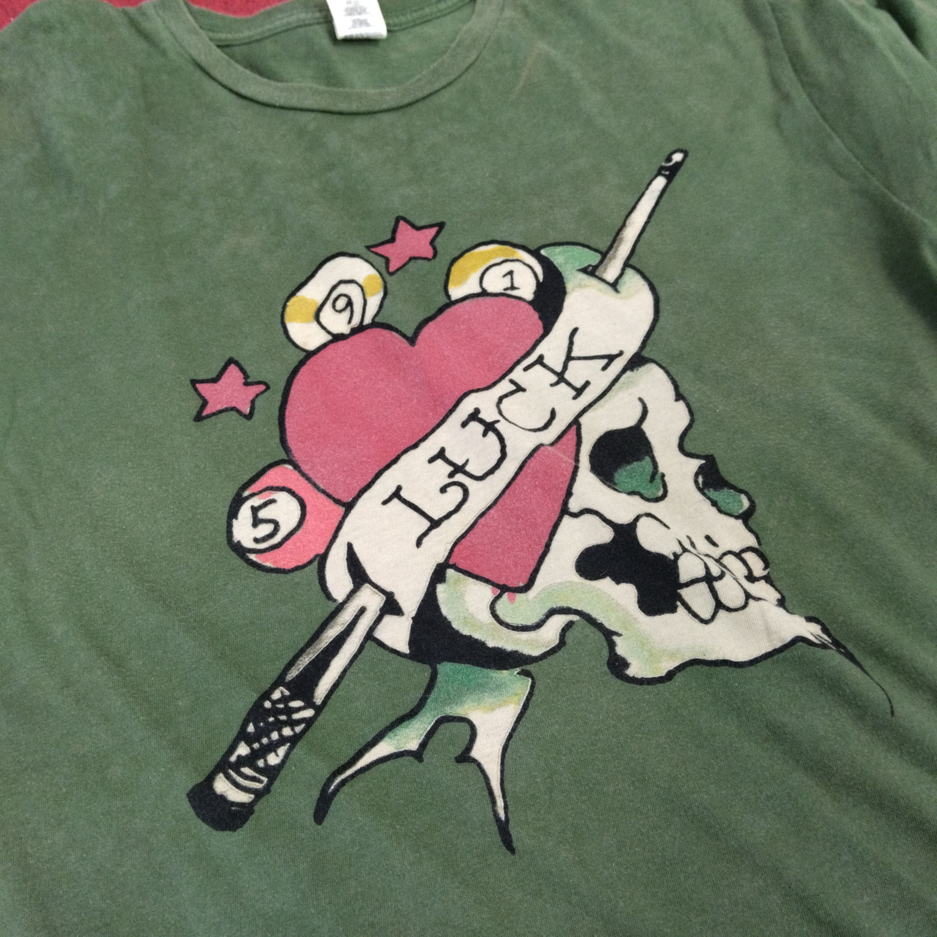 Christian Audigier × Ed Hardy Ed Hardy by Christian Audigier Designer Skull Design Tshirt Size US XL / EU 56 / 4 - 2 Thumbnail