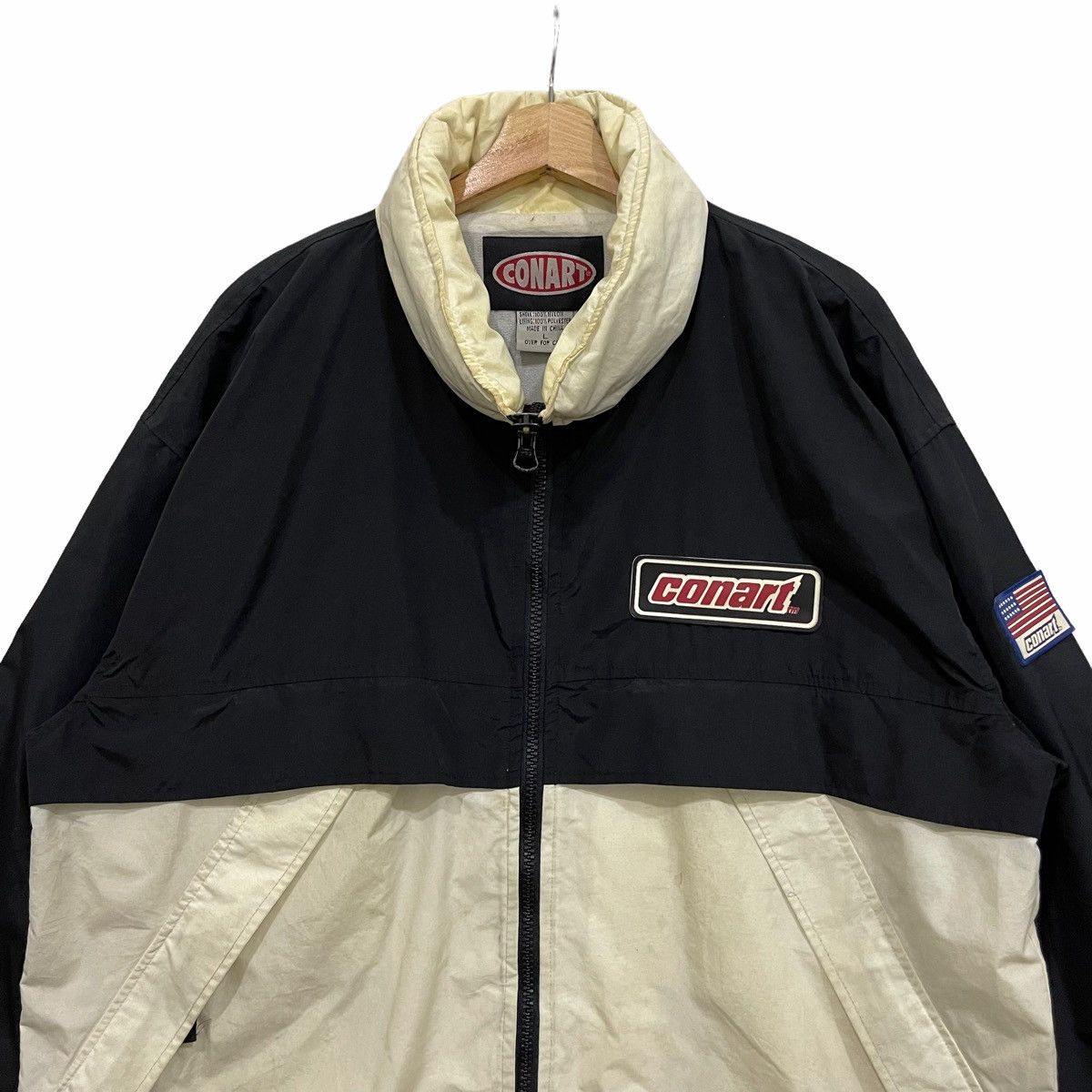 Rap Tees Vintage 90s CONART USA Zipper Jacket Size US L / EU 52-54 / 3 - 4 Thumbnail
