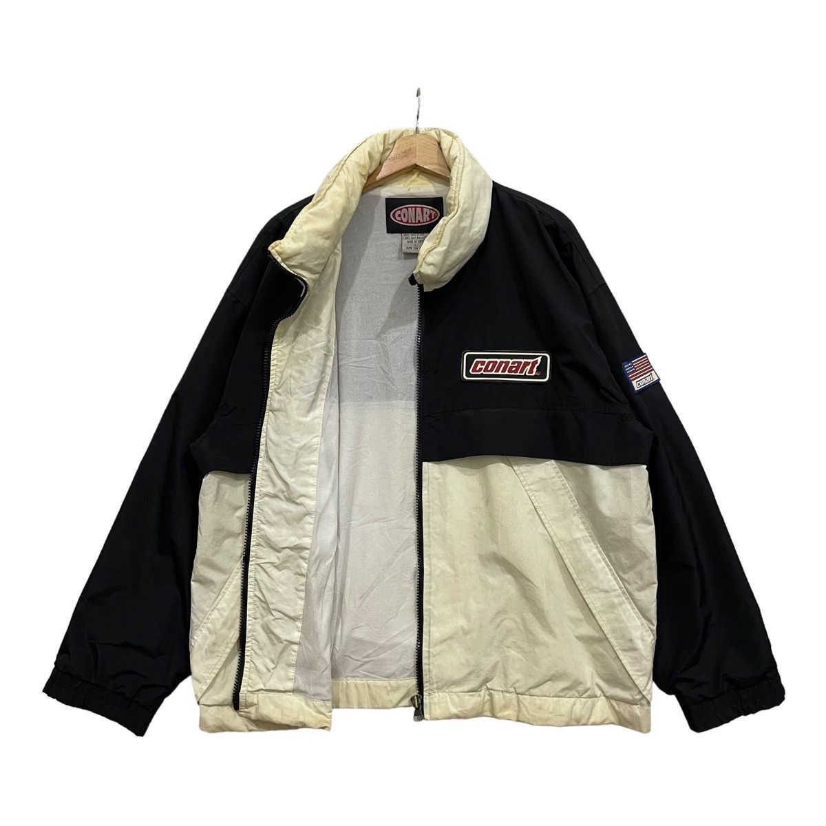 Rap Tees Vintage 90s CONART USA Zipper Jacket Size US L / EU 52-54 / 3 - 3 Thumbnail
