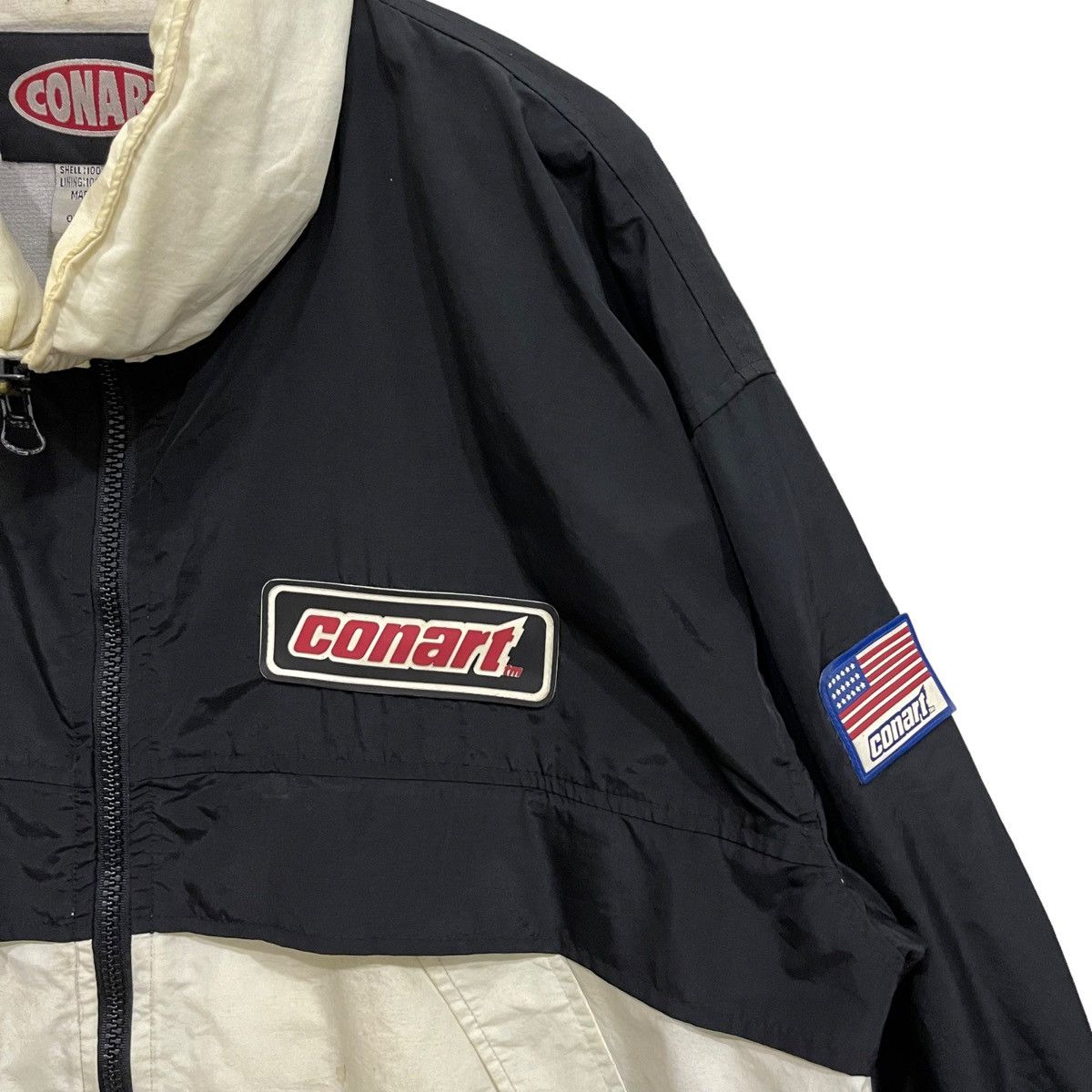 Rap Tees Vintage 90s CONART USA Zipper Jacket Size US L / EU 52-54 / 3 - 7 Thumbnail