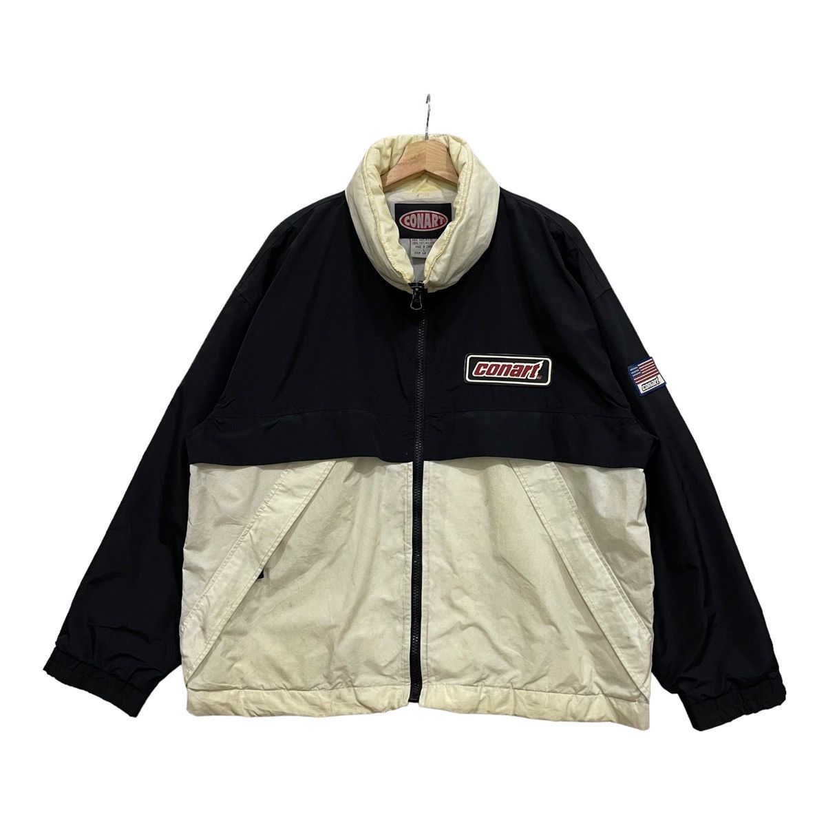 Rap Tees Vintage 90s CONART USA Zipper Jacket Size US L / EU 52-54 / 3 - 2 Thumbnail