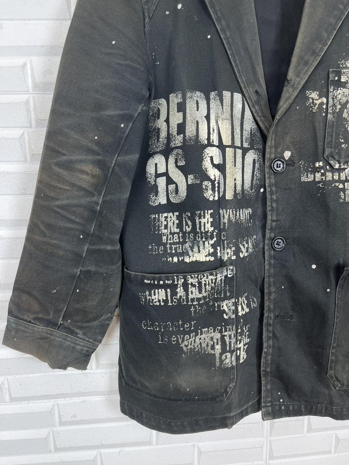 Japanese Brand VINTAGE BERNING SHO INSPIRED PUNK DESIGN JACKET Size US M / EU 48-50 / 2 - 2 Thumbnail