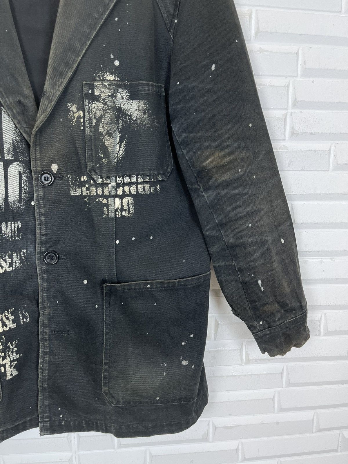 Japanese Brand VINTAGE BERNING SHO INSPIRED PUNK DESIGN JACKET Size US M / EU 48-50 / 2 - 3 Thumbnail