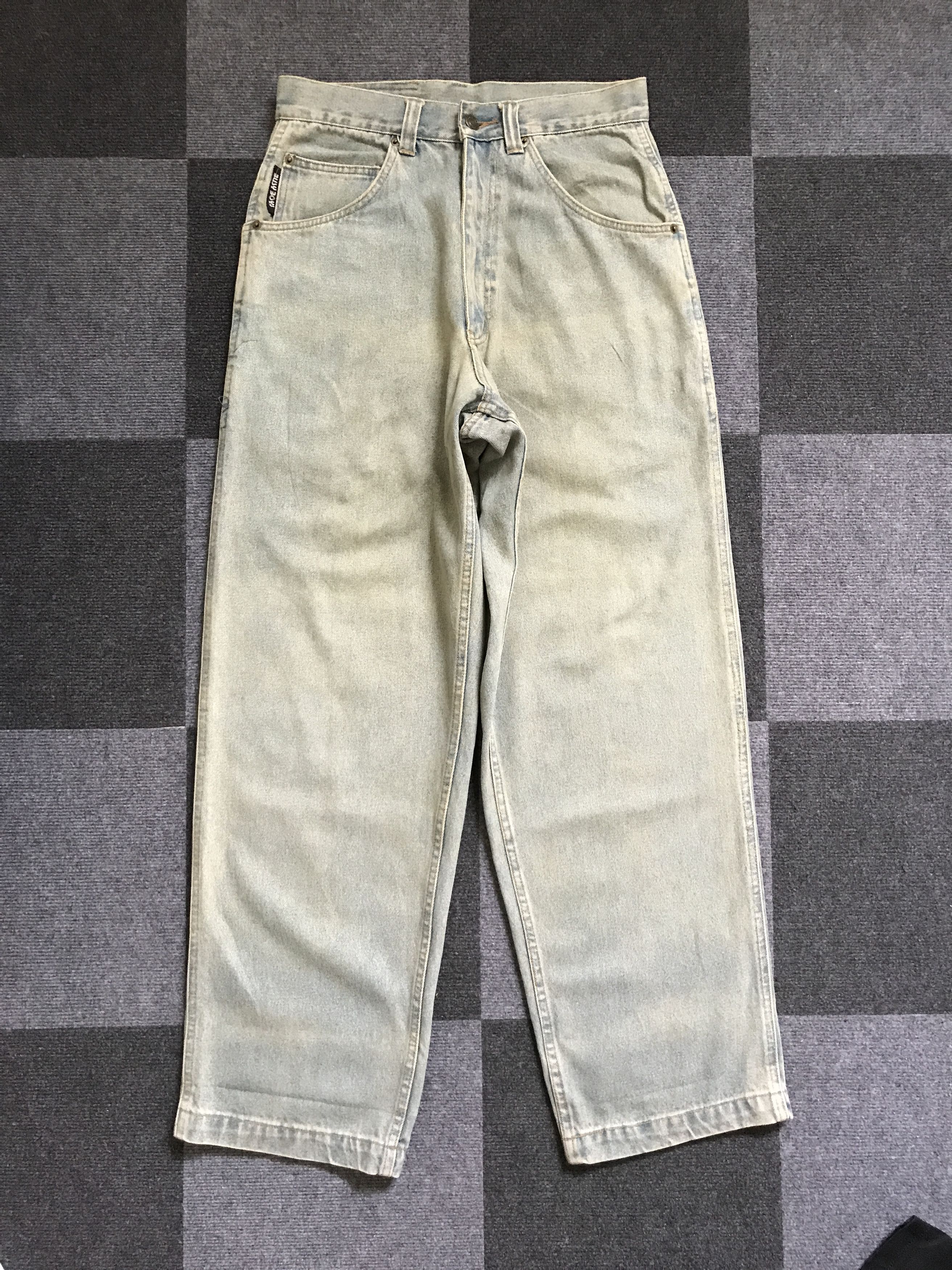 Japanese Brand 💥BAGGY💥D89 busyboys Japan Baggy Hip Hop Jeans Size US 29 - 1 Thumbnail