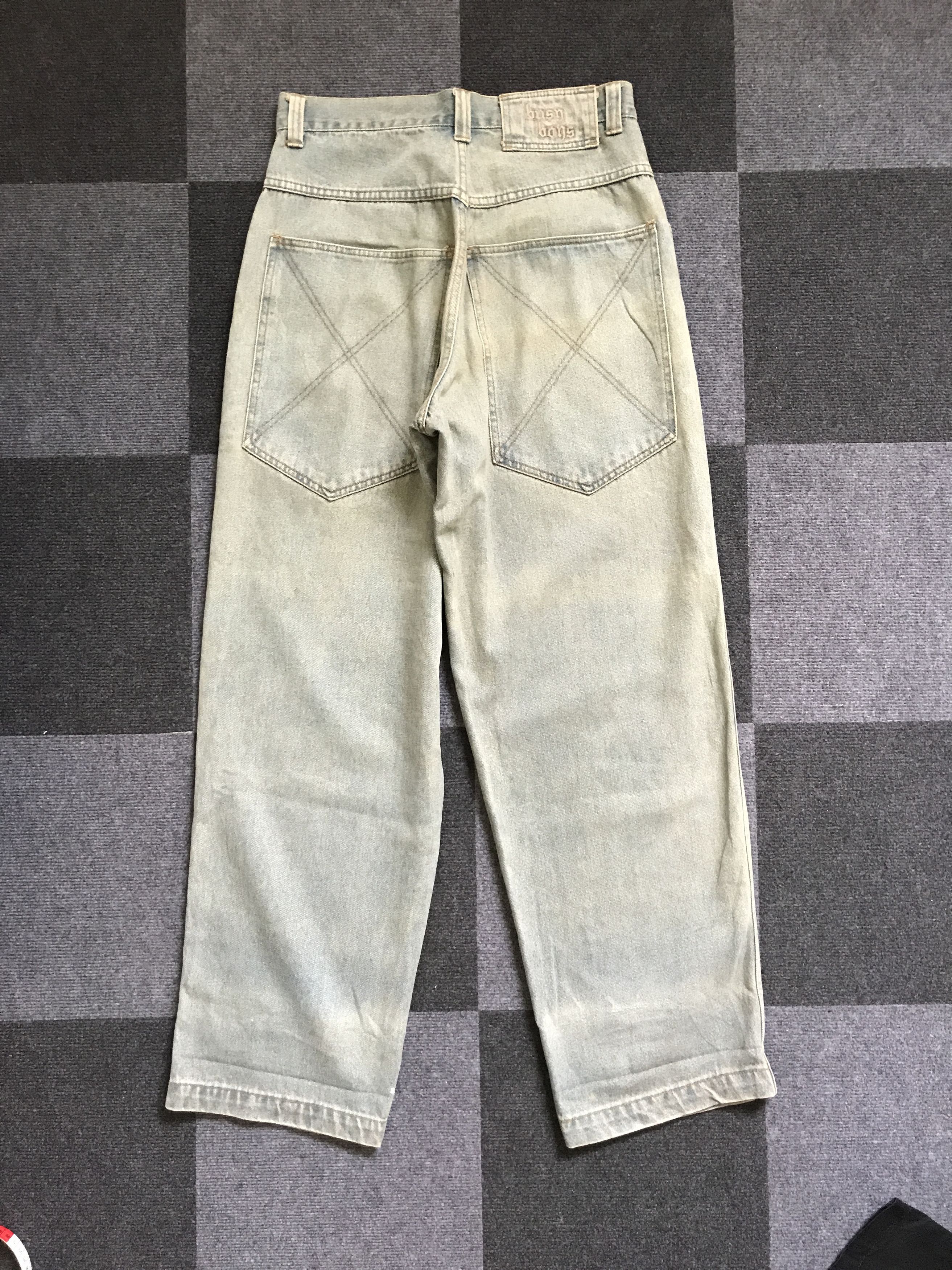 Japanese Brand 💥BAGGY💥D89 busyboys Japan Baggy Hip Hop Jeans Size US 29 - 7 Thumbnail