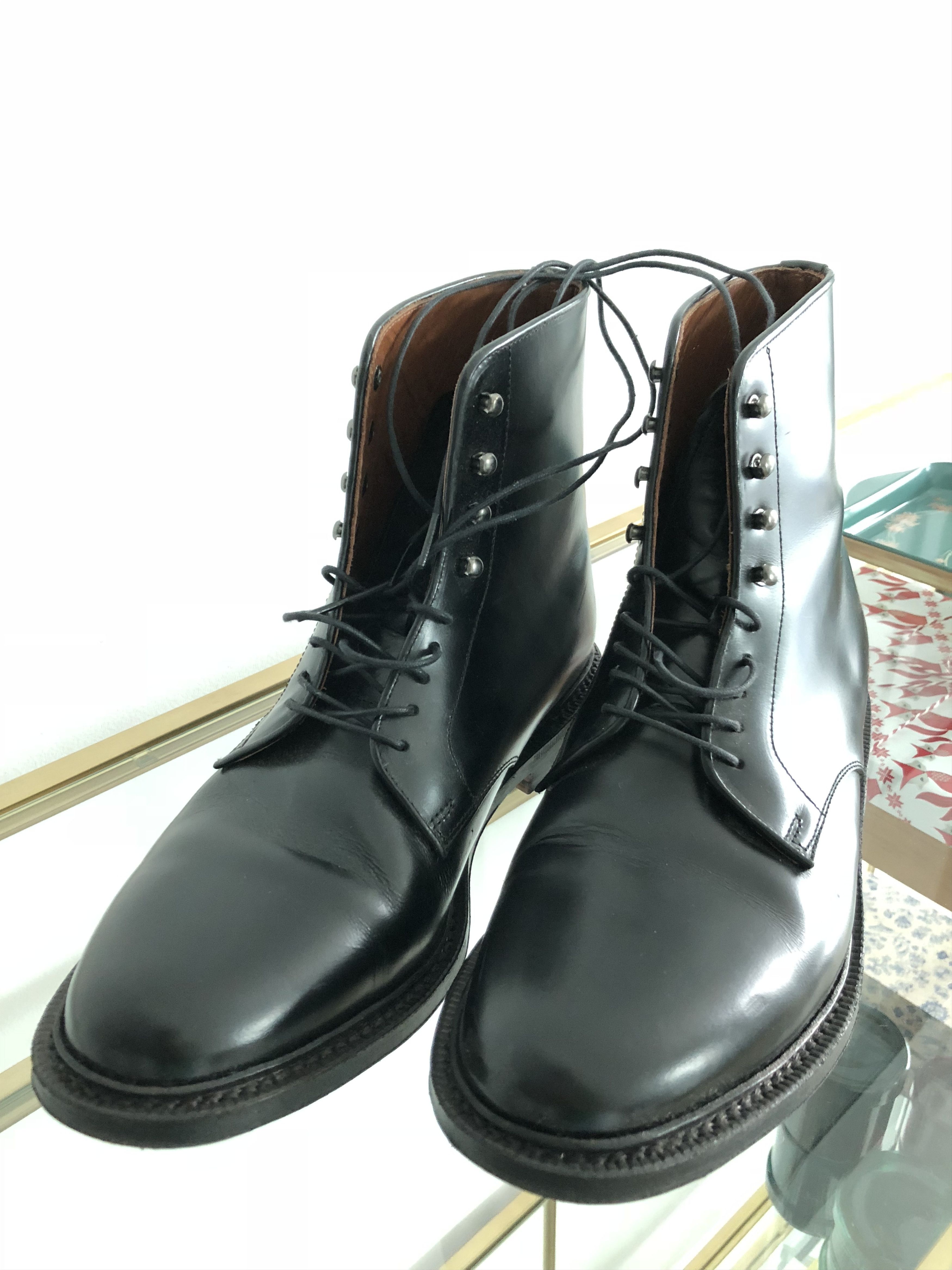 Yohji Yamamoto Leather combat boots | Grailed