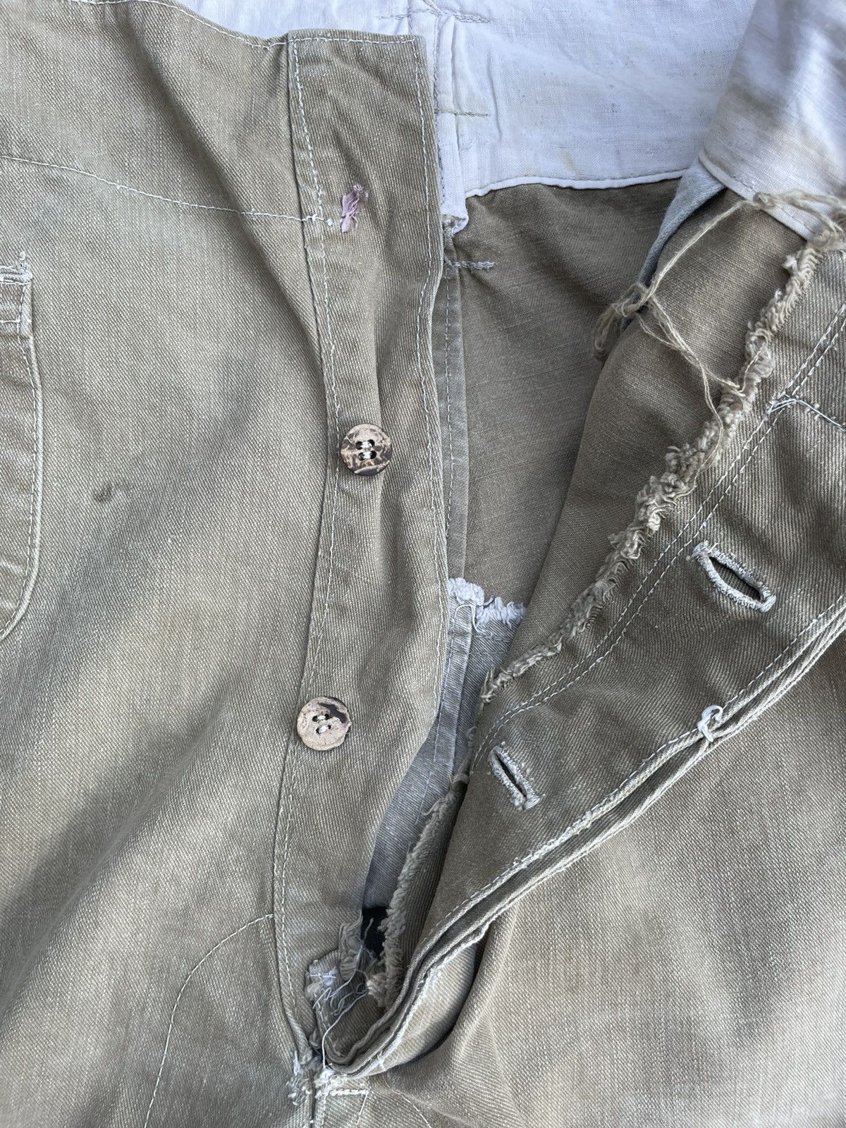 Japanese Brand × Vintage Vintage & Rare 1939 Japanesse Military Trouser Size US 33 - 13 Thumbnail