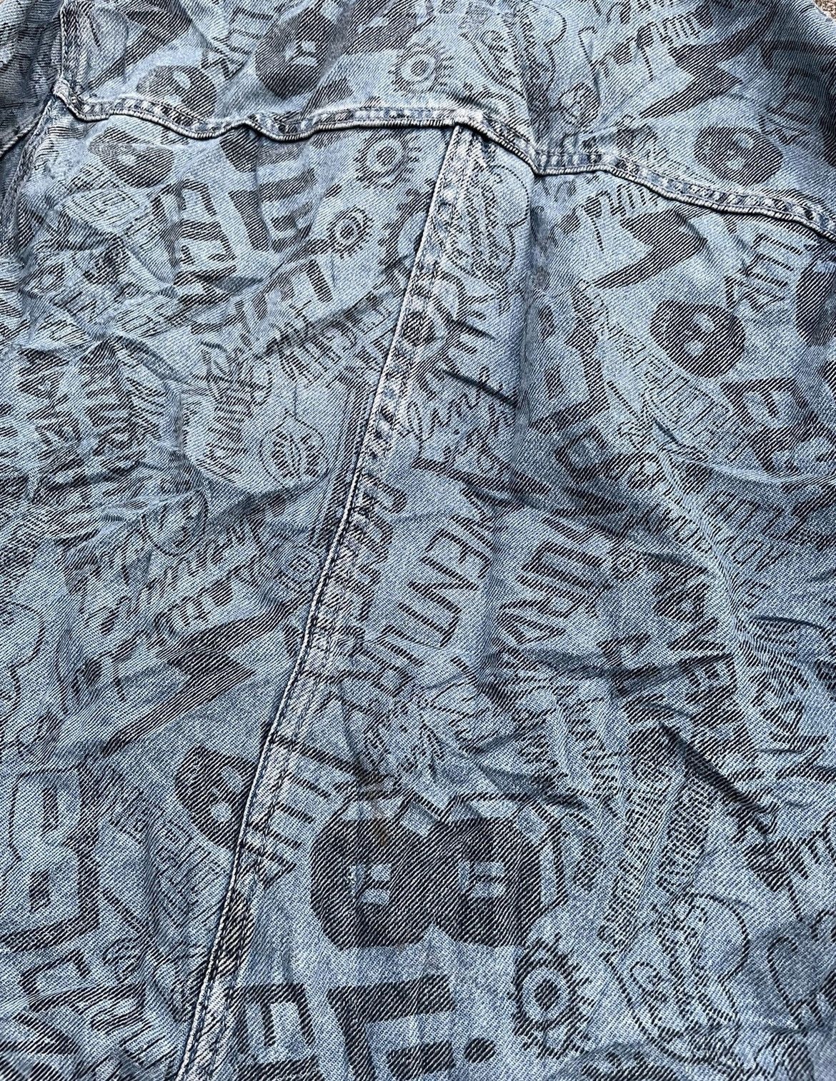 Levi's Levis Line 8 Full Print Denim Jacket Size US XL / EU 56 / 4 - 9 Thumbnail