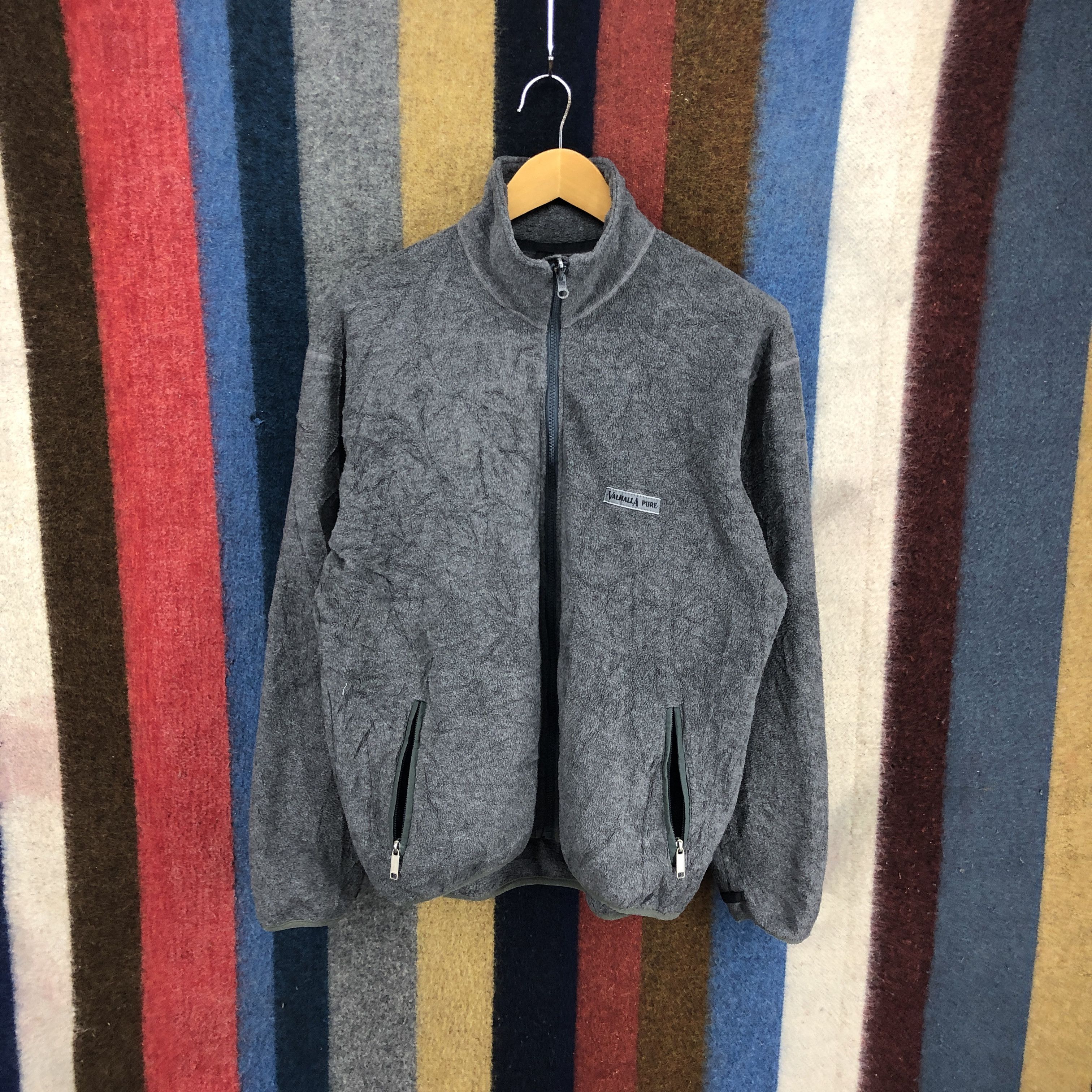 Vintage 90s Vintage VALHALLA PURE Eco Fleece #2669-96 Size US L / EU 52-54 / 3 - 1 Thumbnail