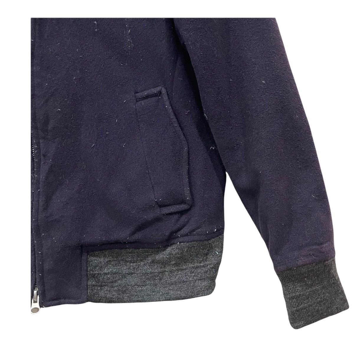 Beams Plus × Japanese Brand × Vintage Beams Wool Zipper Bomber Jacket Size US S / EU 44-46 / 1 - 2 Thumbnail