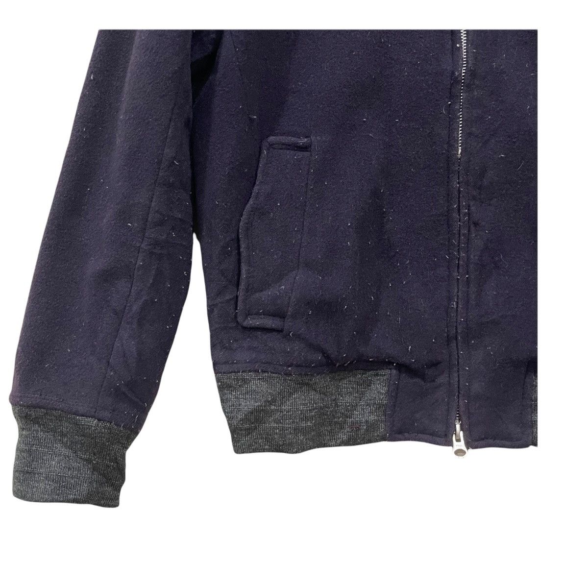 Beams Plus × Japanese Brand × Vintage Beams Wool Zipper Bomber Jacket Size US S / EU 44-46 / 1 - 3 Thumbnail