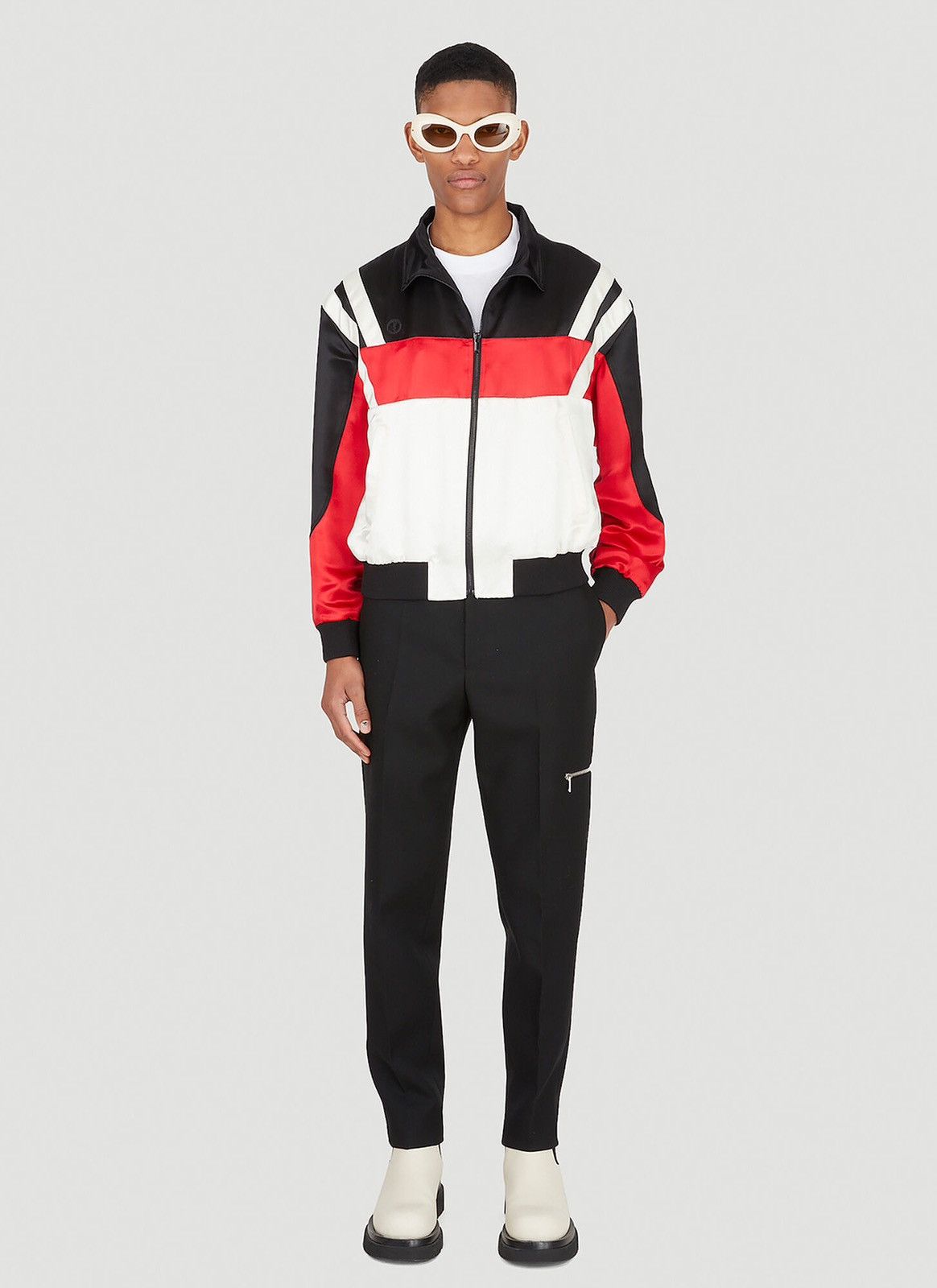 Saint Laurent Paris Teddy Track Jacket Size US L / EU 52-54 / 3 - 4 Thumbnail