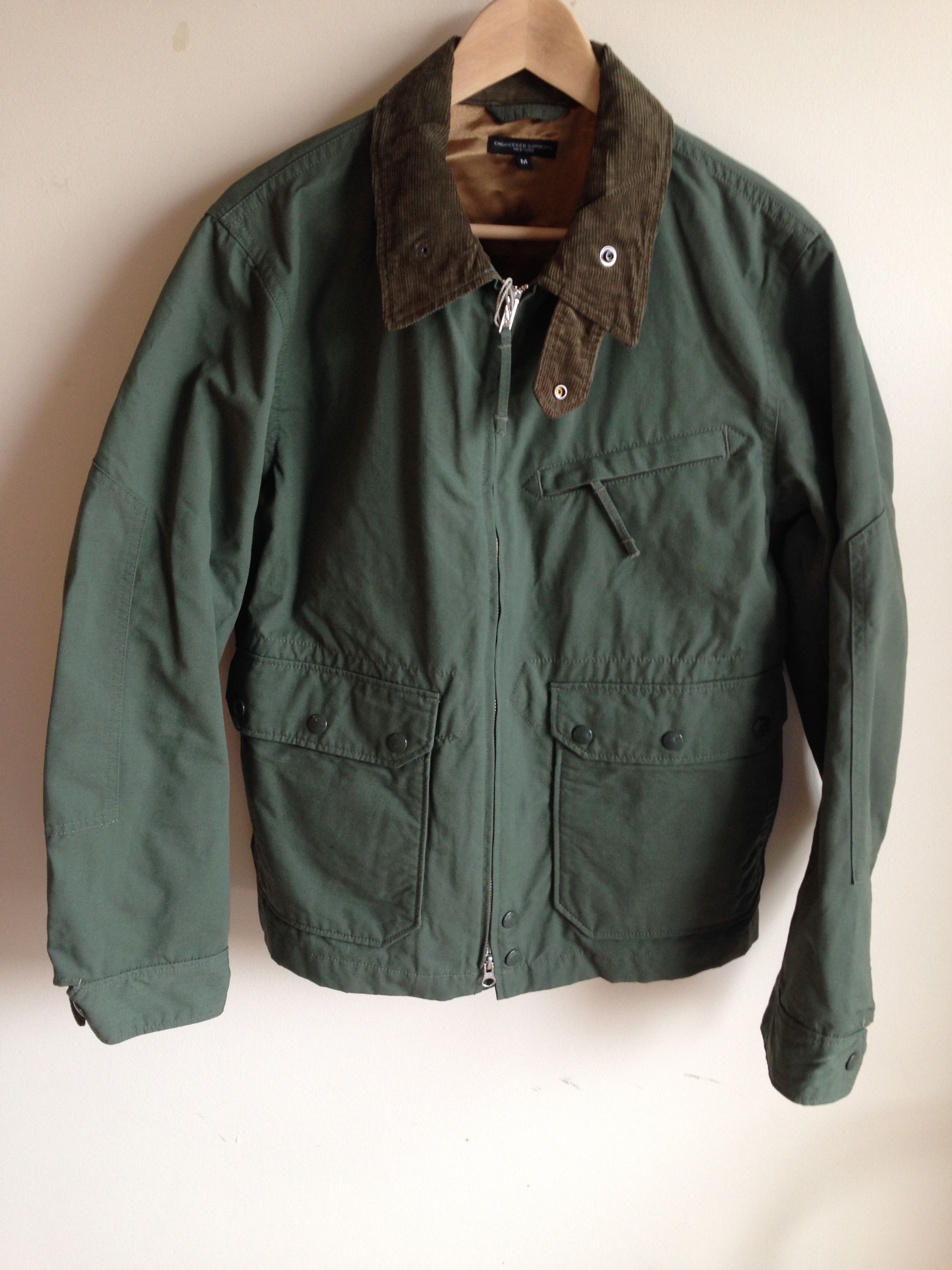 Engineered Garments Pathfinder Jacket in Olive Green | Grailed