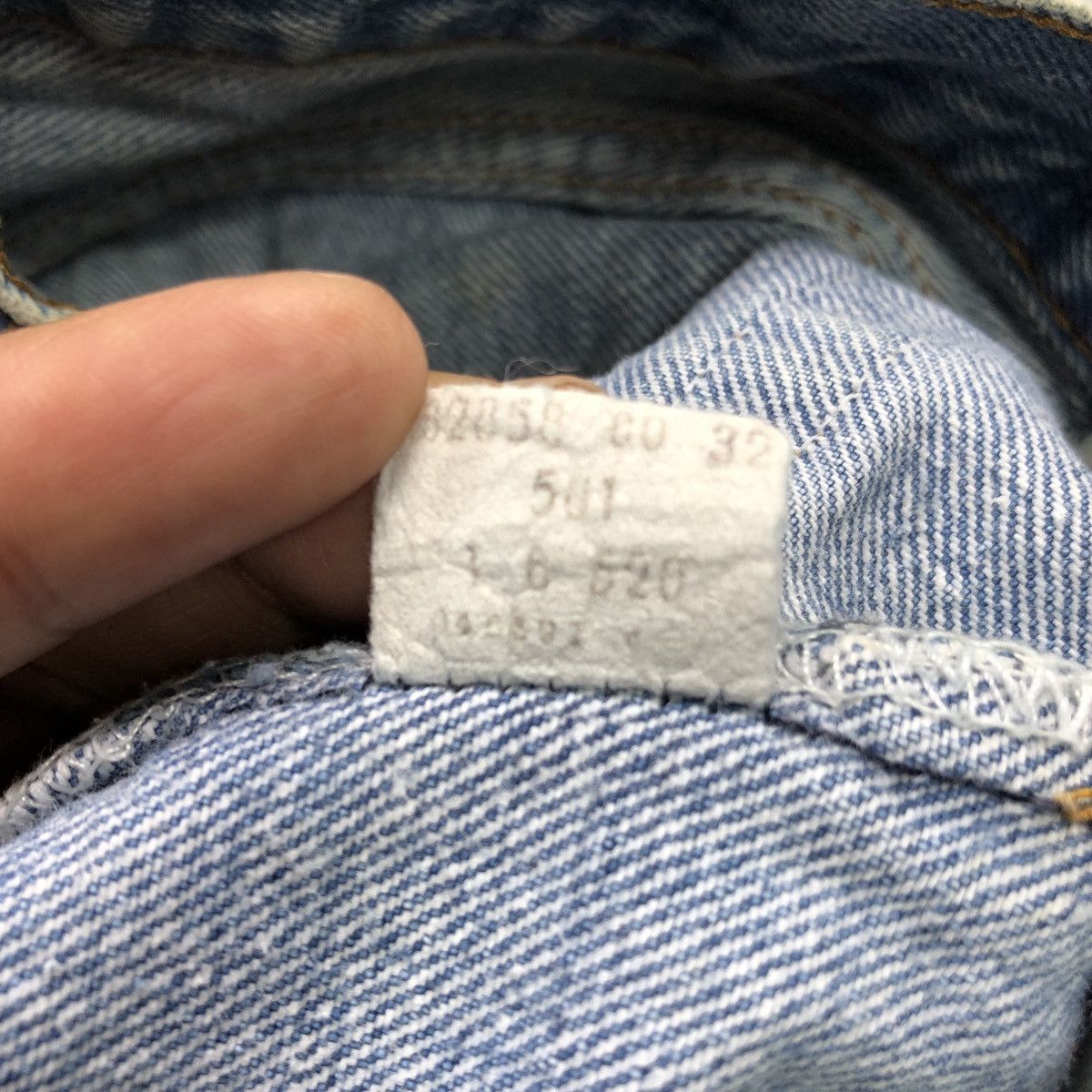 Levi's Vintage 70s 80s LEVIS 501 USA Rubber Art Painter Jeans Size US 28 / EU 44 - 11 Thumbnail