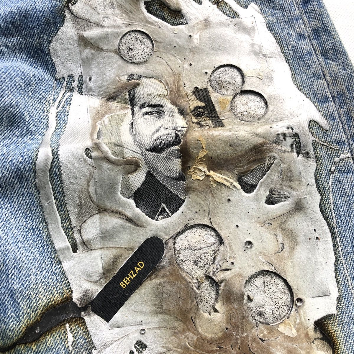 Levi's Vintage 70s 80s LEVIS 501 USA Rubber Art Painter Jeans Size US 28 / EU 44 - 6 Thumbnail