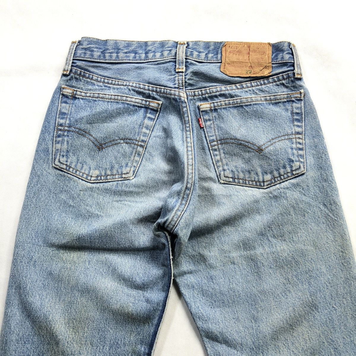 Levi's Vintage 70s 80s LEVIS 501 USA Rubber Art Painter Jeans Size US 28 / EU 44 - 7 Thumbnail