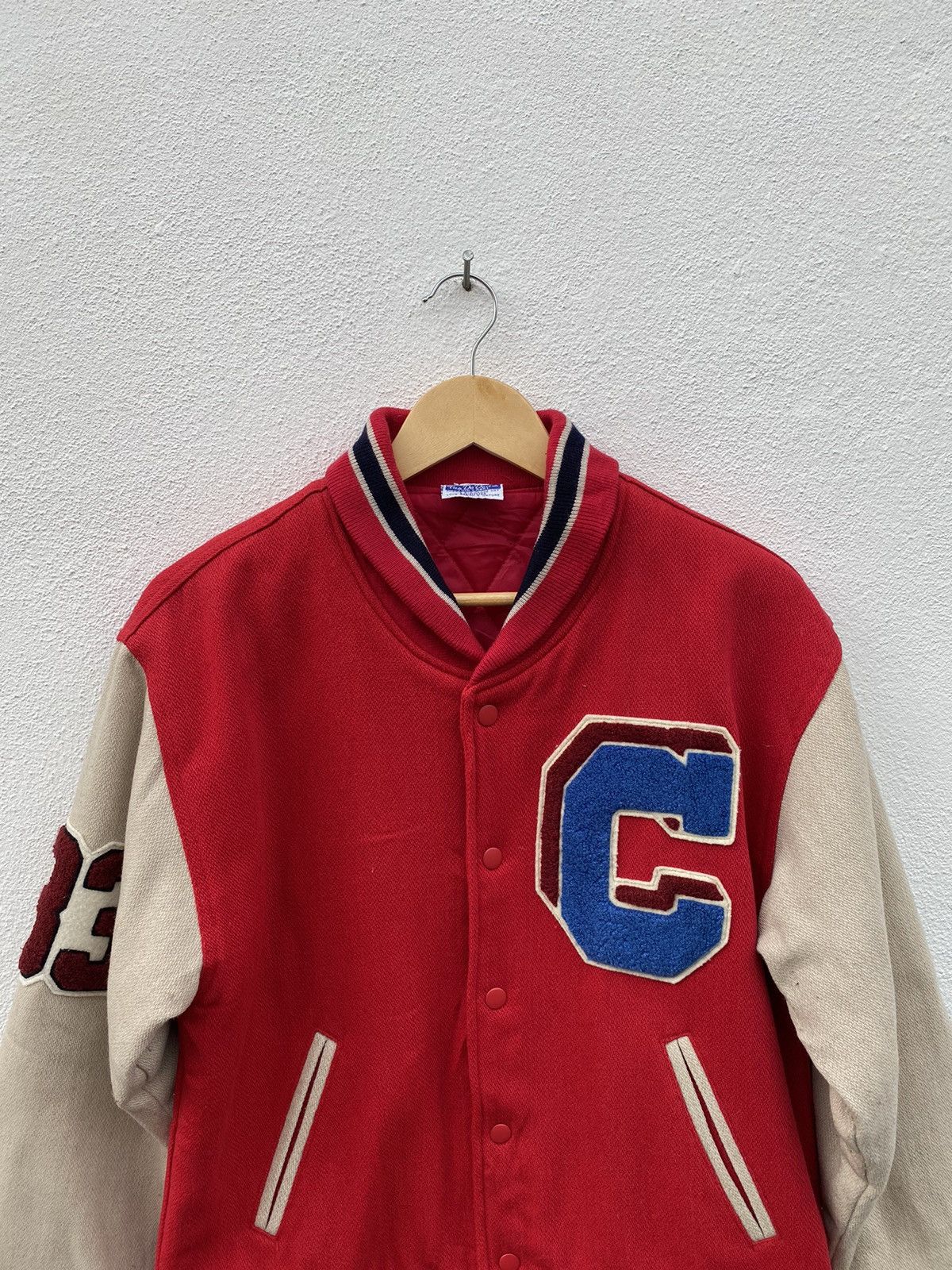 Vintage Vintage pas de deux bulldog embroidery varsity jacket Size US M / EU 48-50 / 2 - 14 Thumbnail