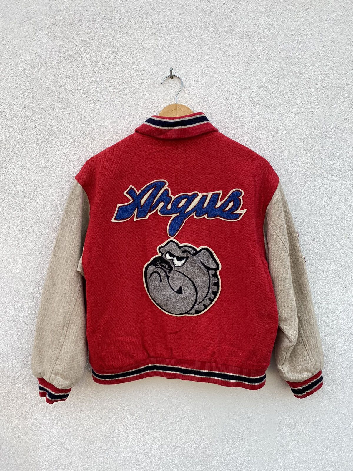 Vintage Vintage pas de deux bulldog embroidery varsity jacket Size US M / EU 48-50 / 2 - 3 Thumbnail