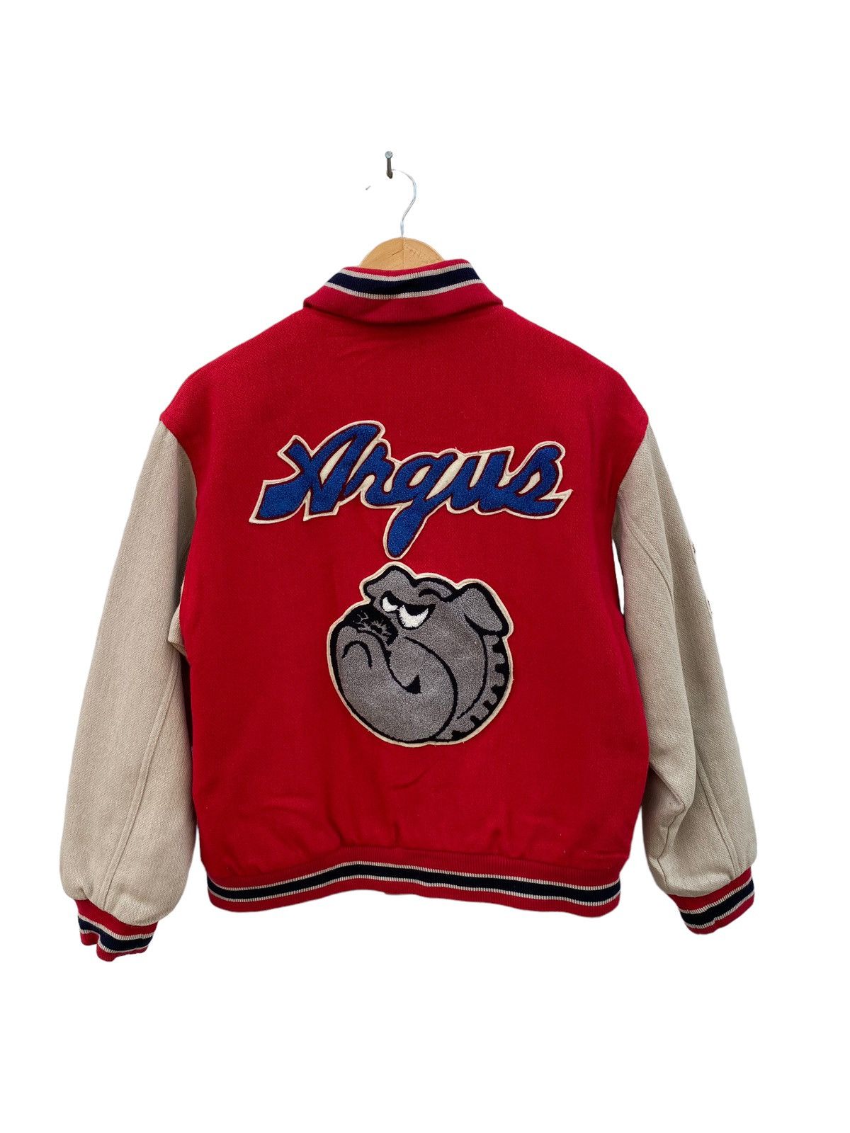 Vintage Vintage pas de deux bulldog embroidery varsity jacket Size US M / EU 48-50 / 2 - 1 Thumbnail