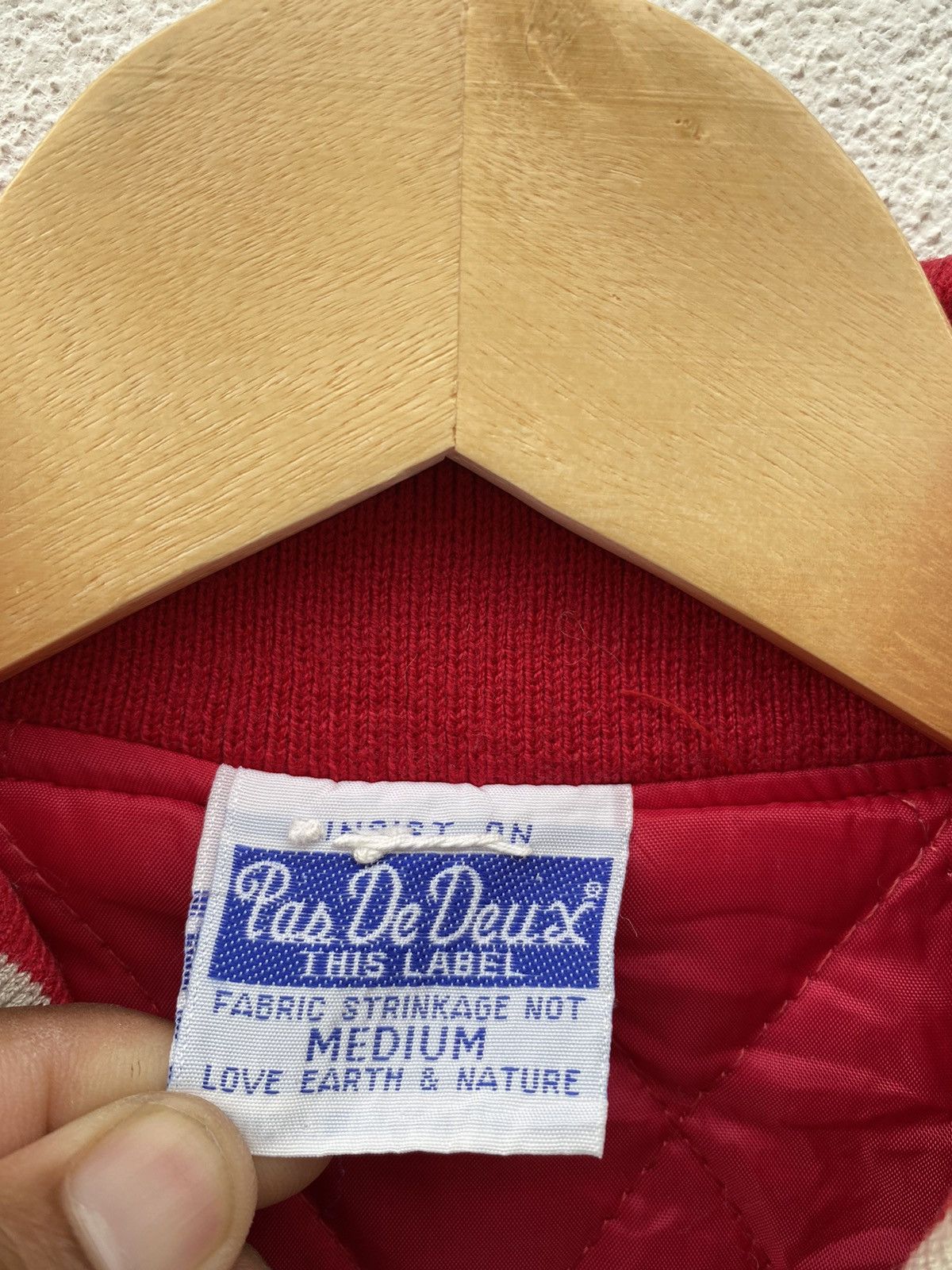 Vintage Vintage pas de deux bulldog embroidery varsity jacket Size US M / EU 48-50 / 2 - 12 Thumbnail