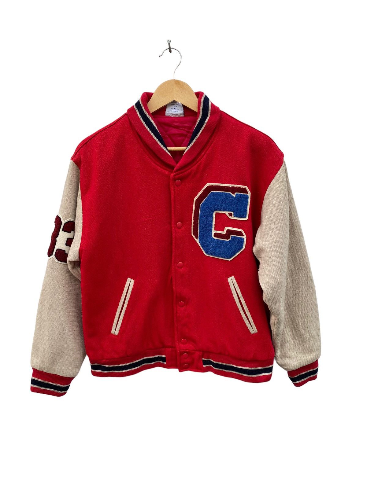 Vintage Vintage pas de deux bulldog embroidery varsity jacket Size US M / EU 48-50 / 2 - 2 Thumbnail