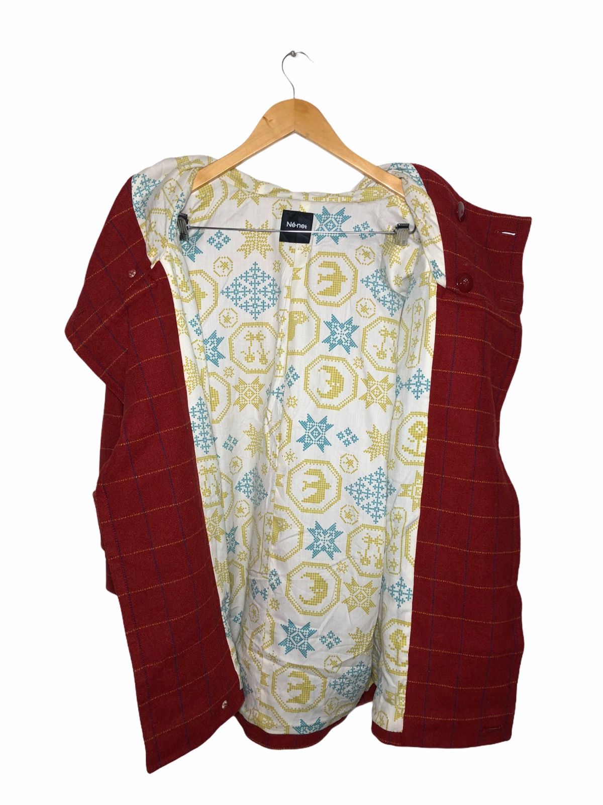 Issey Miyake Japanese Brand Ne Net By issey miyake duffle wool Jacket Size US L / EU 52-54 / 3 - 4 Thumbnail