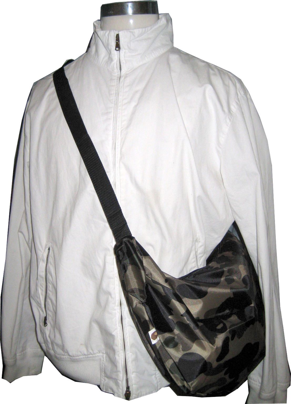 Bape BAPE 1st Camo Shoulder Sling Bag Green Camo | New Size ONE SIZE - 2 Thumbnail