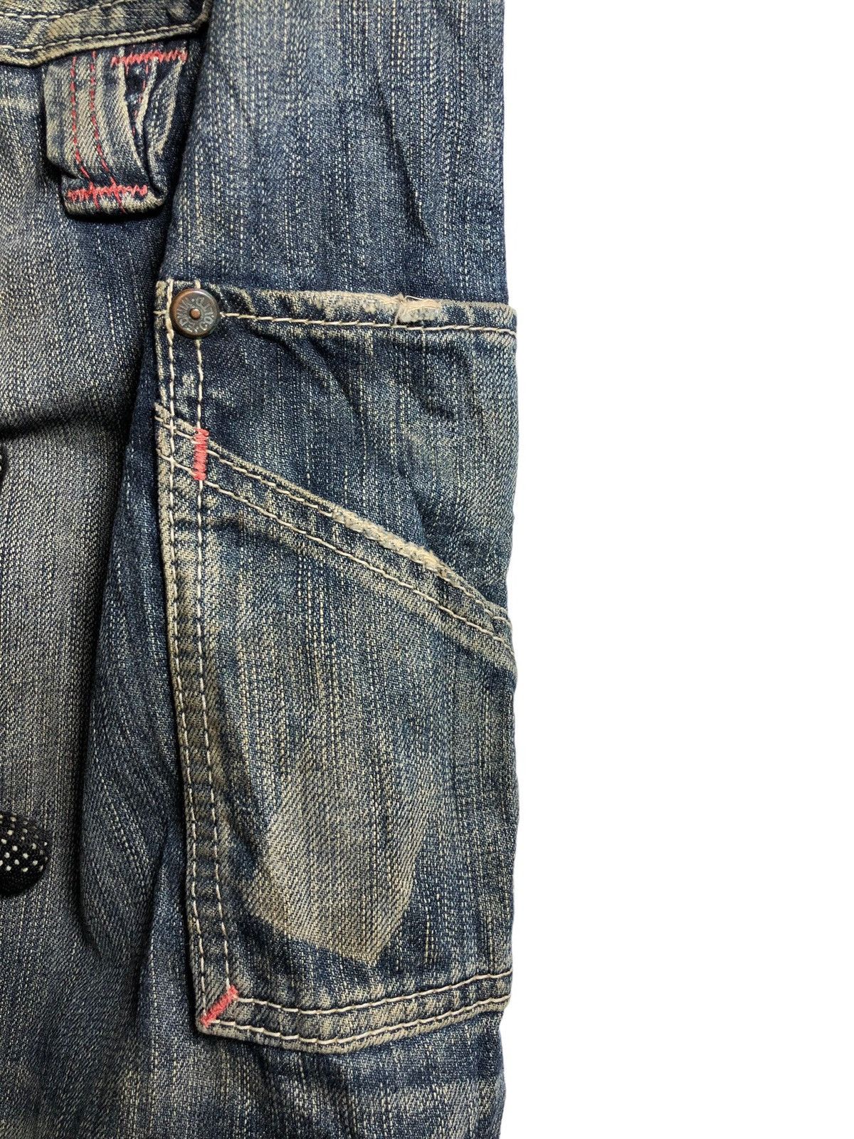 Edwin Japanese Brand Edwin 503 Blue Trip overall carpenter style Size US 36 / EU 52 - 5 Thumbnail