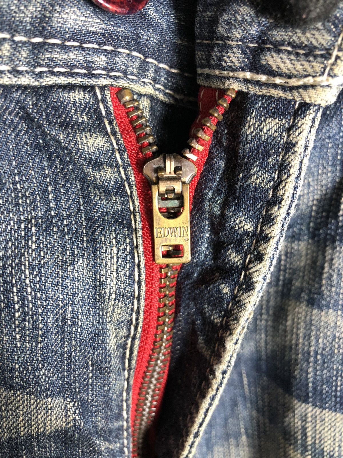 Edwin Japanese Brand Edwin 503 Blue Trip overall carpenter style Size US 36 / EU 52 - 10 Thumbnail